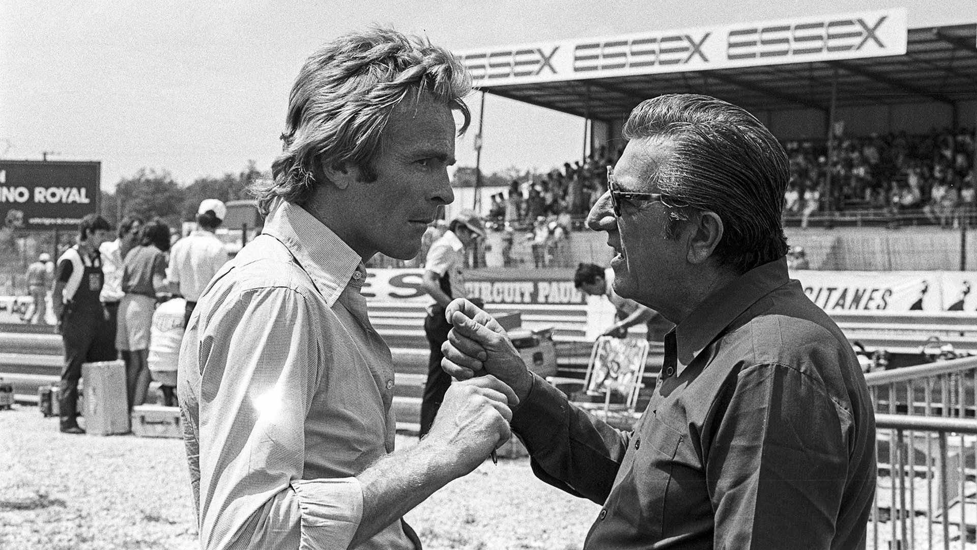 Max Mosley, Jean-Marie Balestre, Grand Prix of France, Dijon-Prenois, 01 July 1979. (Photo by