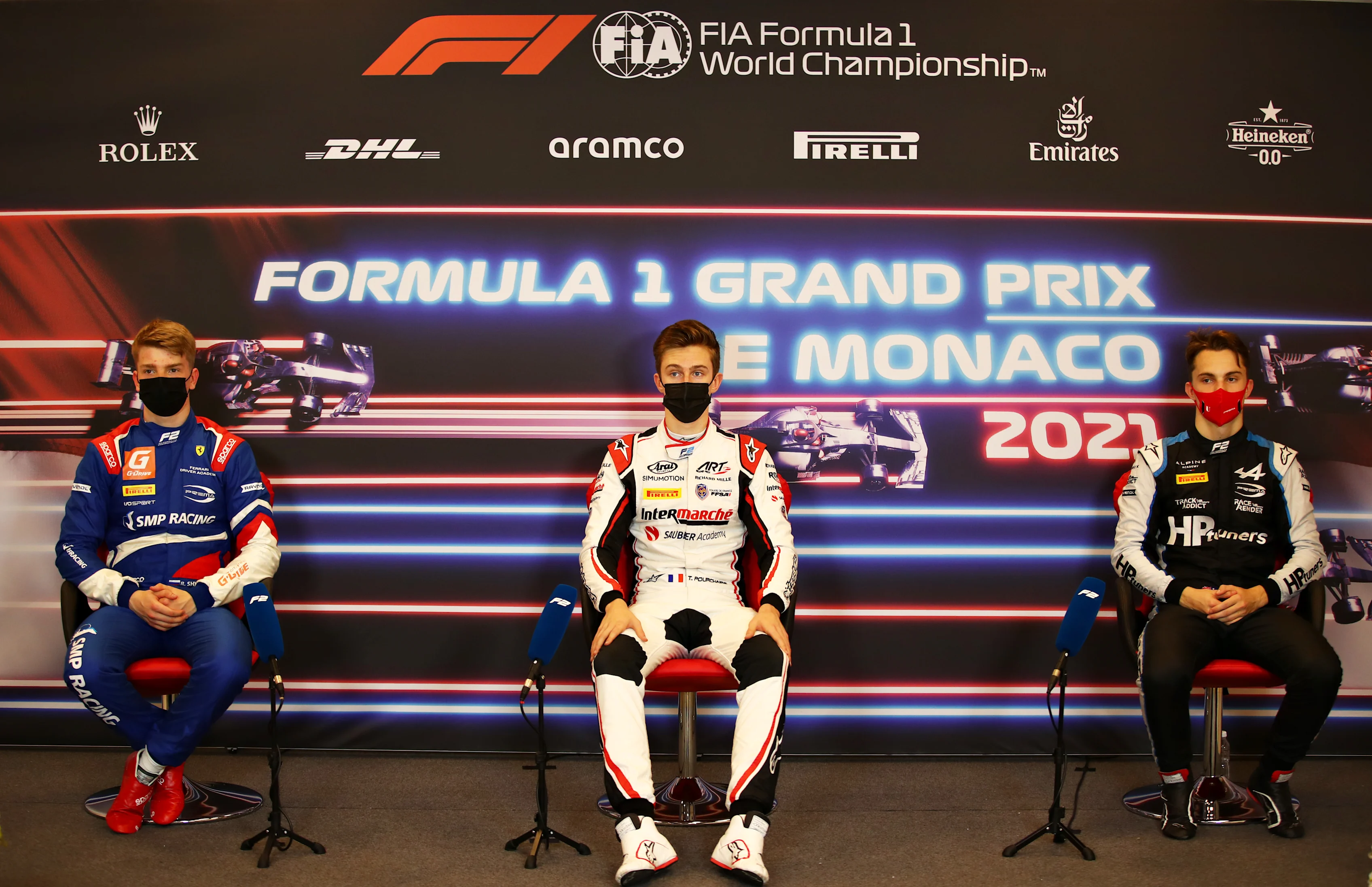 MONTE-CARLO, MONACO - MAY 20: Pole position qualifier Theo Pourchaire of France and ART Grand Prix,