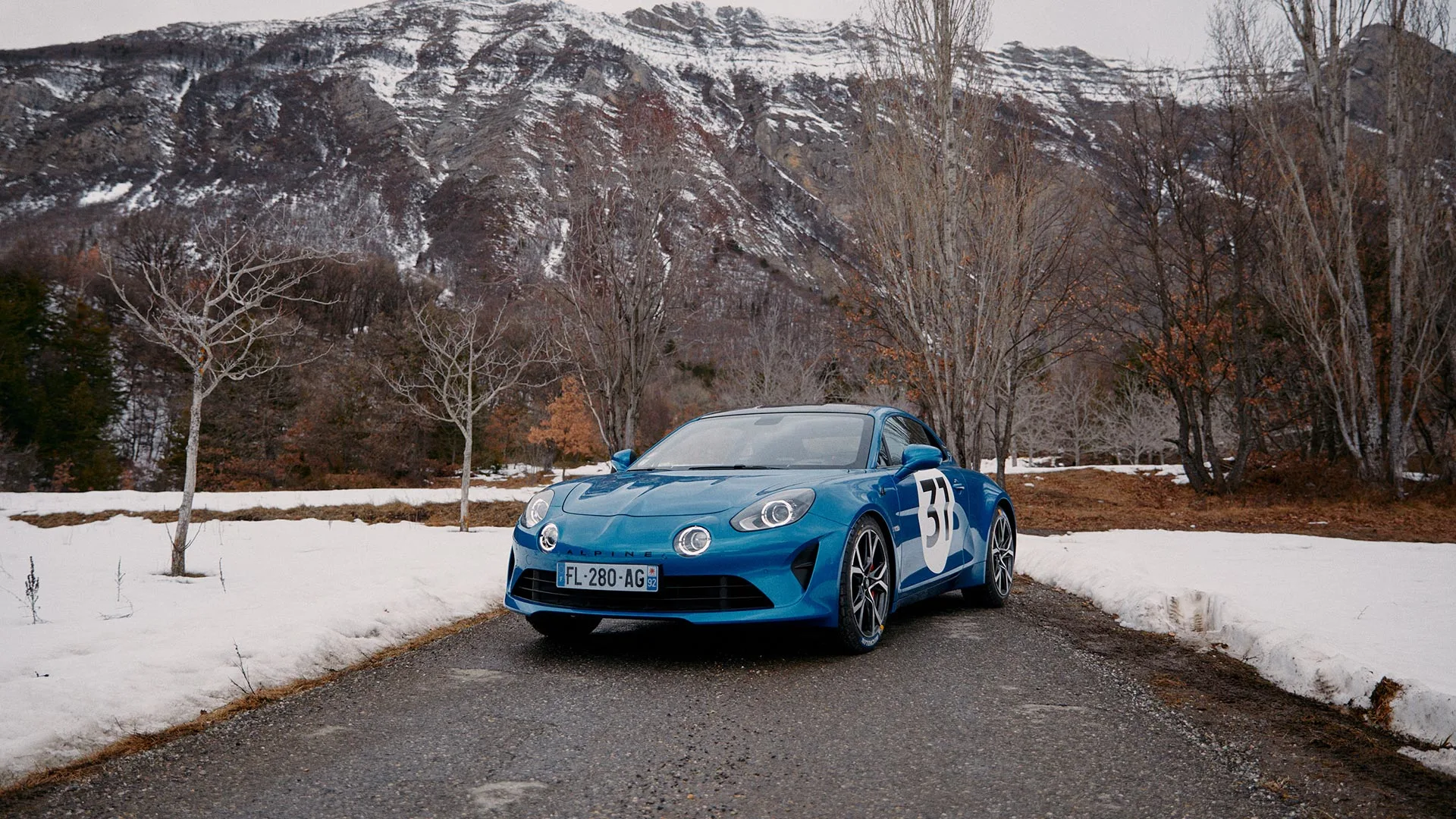 Esteban Ocon Alpine A110S Rallye