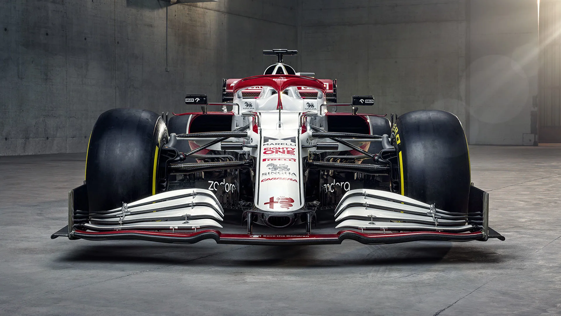 The new C41 has a narrower nose...