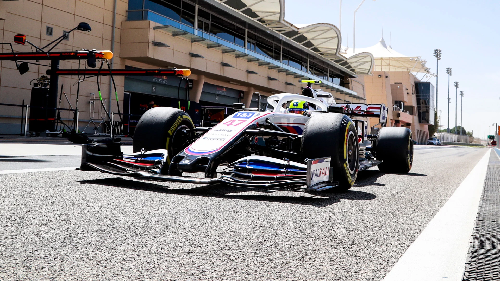 BAHRAIN INTERNATIONAL CIRCUIT, BAHRAIN - MARCH 14: Mick Schumacher, Haas VF-21 during the Bahrain