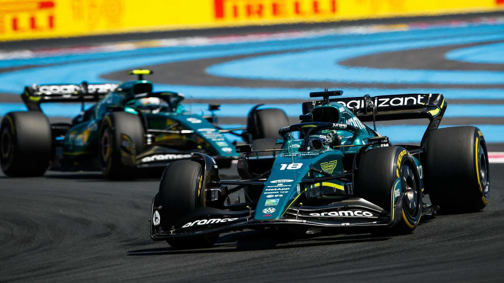 Pirelli, action, TS-Live, Circuit Paul Ricard, GP2212a, F1, GP, France
Lance Stroll, Aston Martin