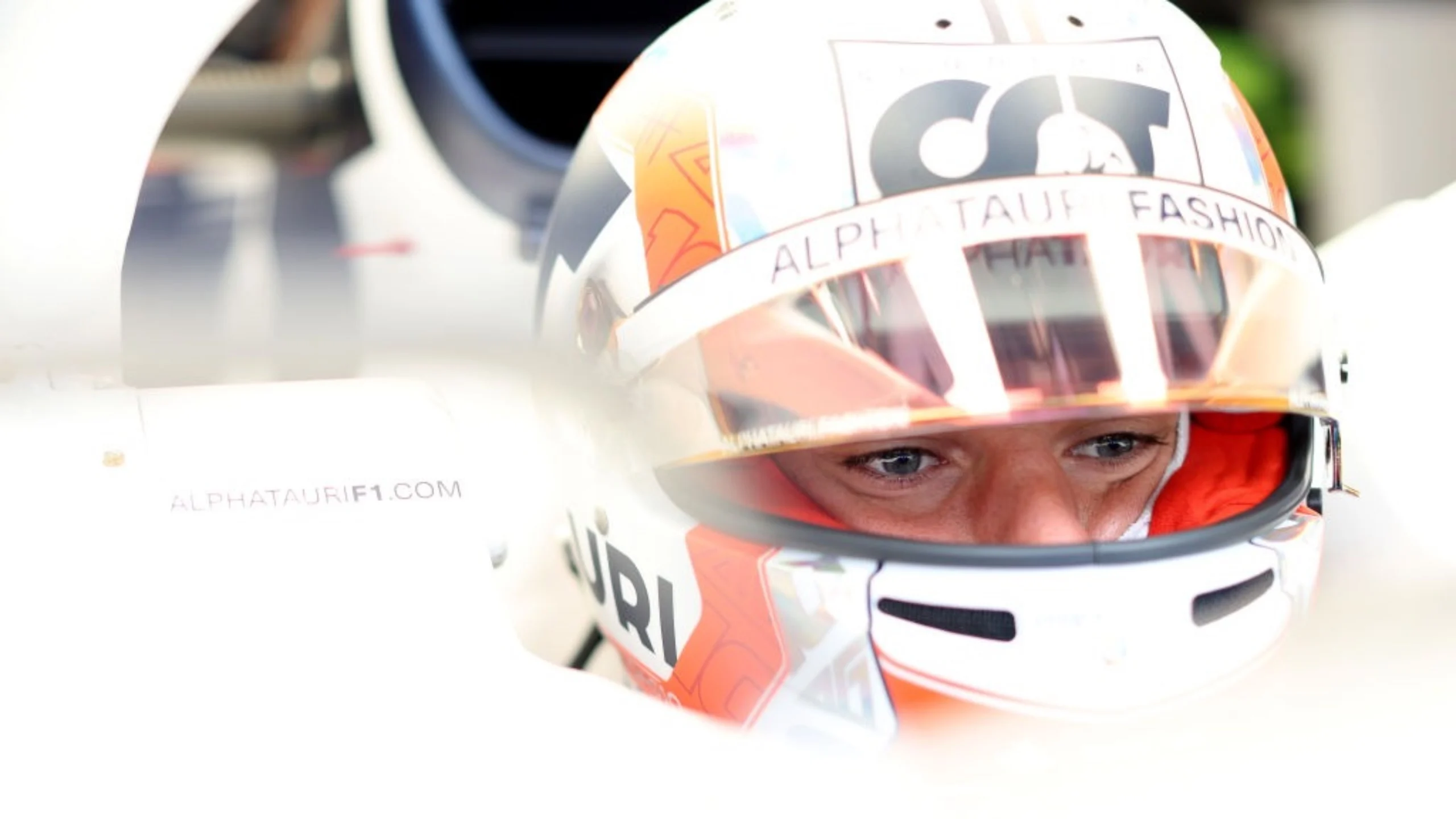 SPA, BELGIUM - AUGUST 27: Pierre Gasly of France and Scuderia AlphaTauri prepares to drive in the