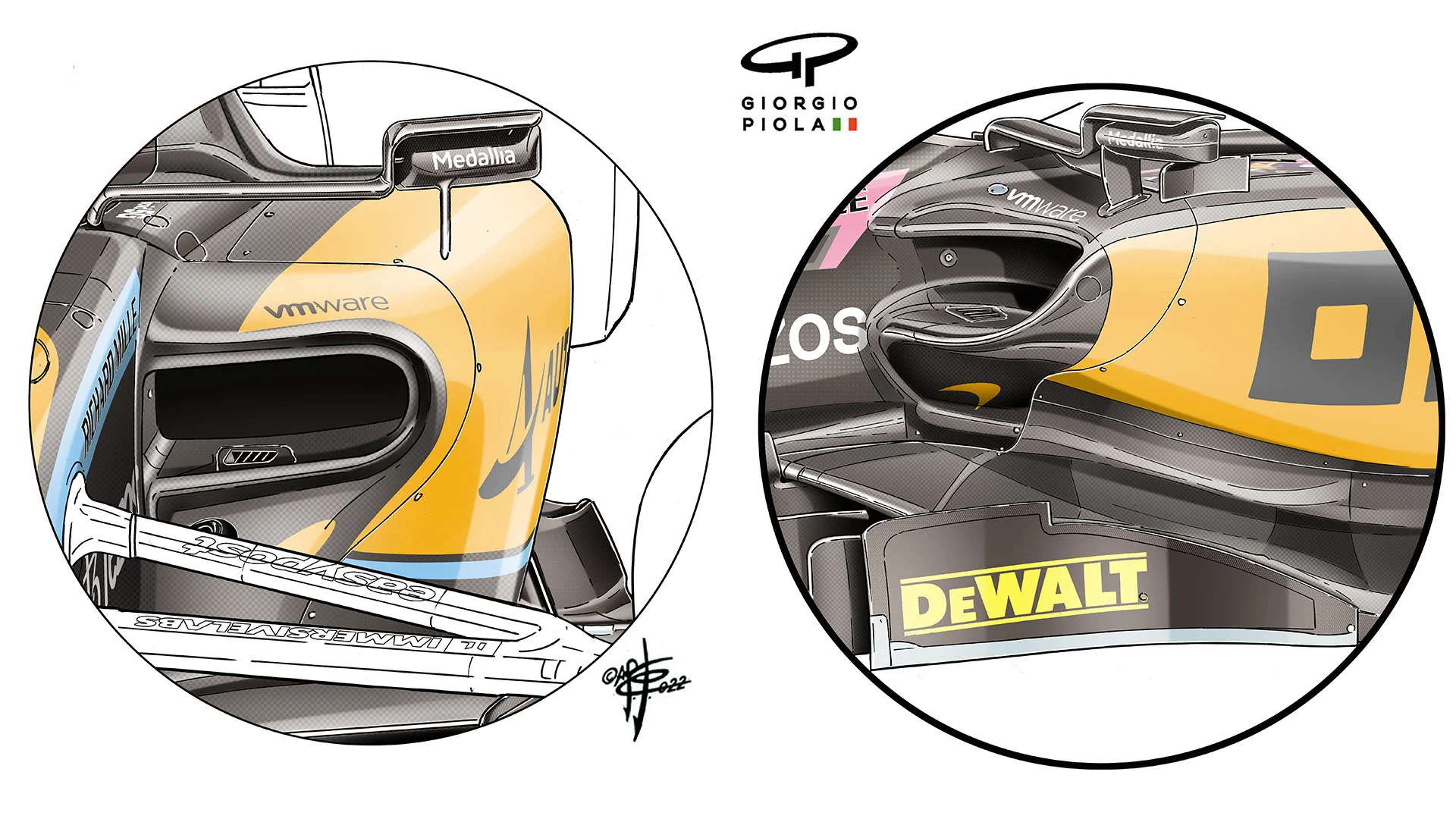 McLaren Sidepod for Tech