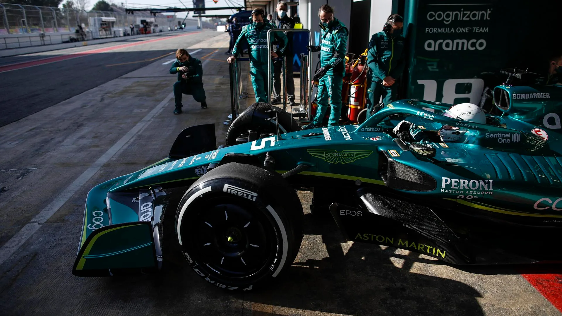 action, TS-Live, Circuit de Barcelona-Catalunya, F122T01a, F1, GP, Spain
Sebastian Vettel, Aston