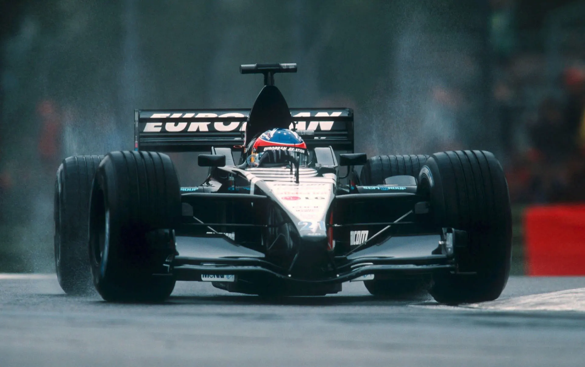 IMOLA, SAN MARINO - APRIL 14:  GP von SAN MARINO 2001, Imola; Fernando ALONSO/ESP - MINARDI - 