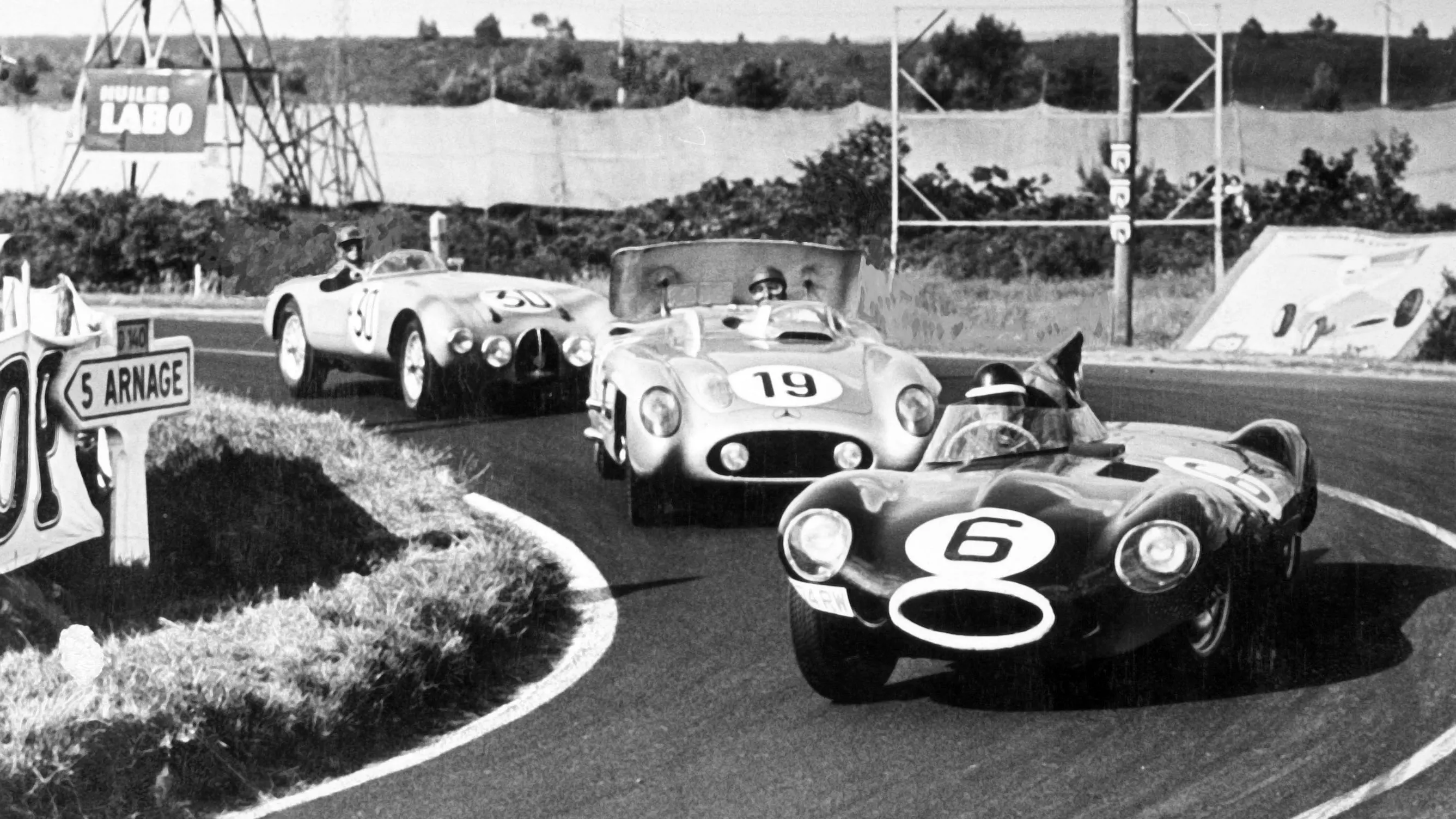1955 Le Mans 24 hours.
Le Mans, France. 11-12 June 1955.
Mike Hawthorn/Ivor Bueb (Jaguar D-type),