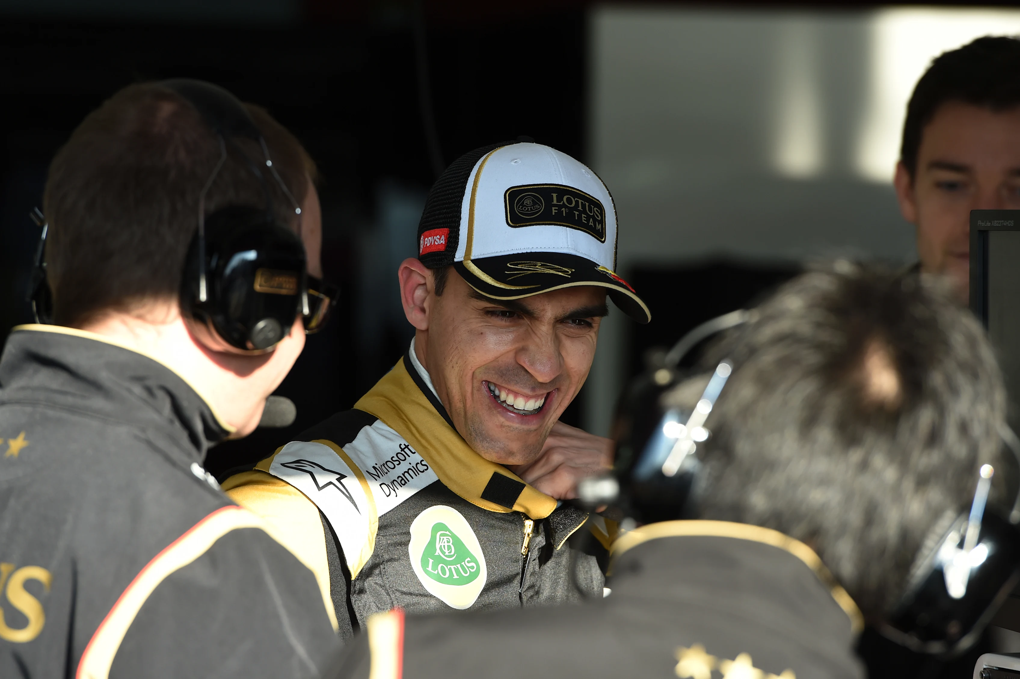 Pastor Maldonado (VEN) Lotus at Formula One Testing, Day One, Barcelona, Spain, 19 February 2015. 