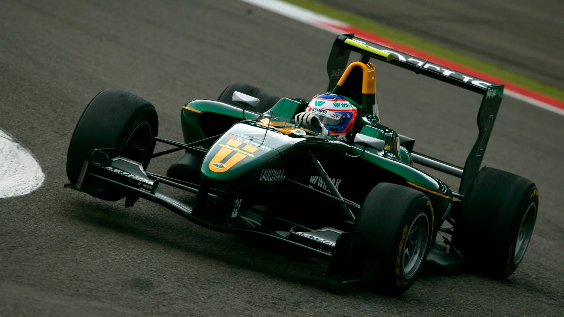 Round 5. Nurburgring, Germany. 23rd July 2011.
Race One.
Valtteri Bottas, (FIN, Lotus ART).
