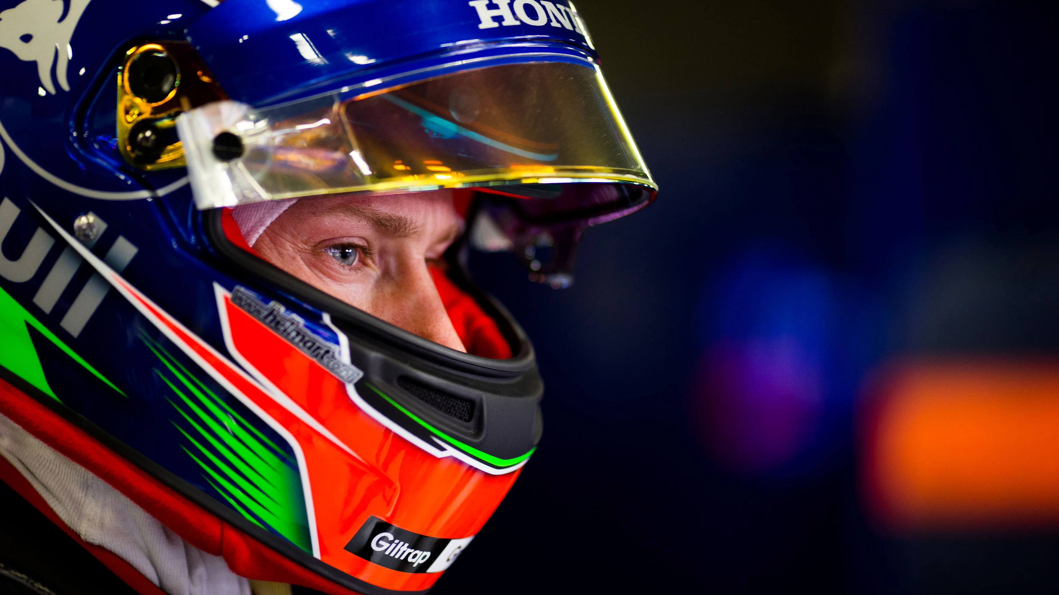 MONTMELO, SPAIN - FEBRUARY 26:  Brendon Hartley of Scuderia Toro Rosso and New Zealand during day