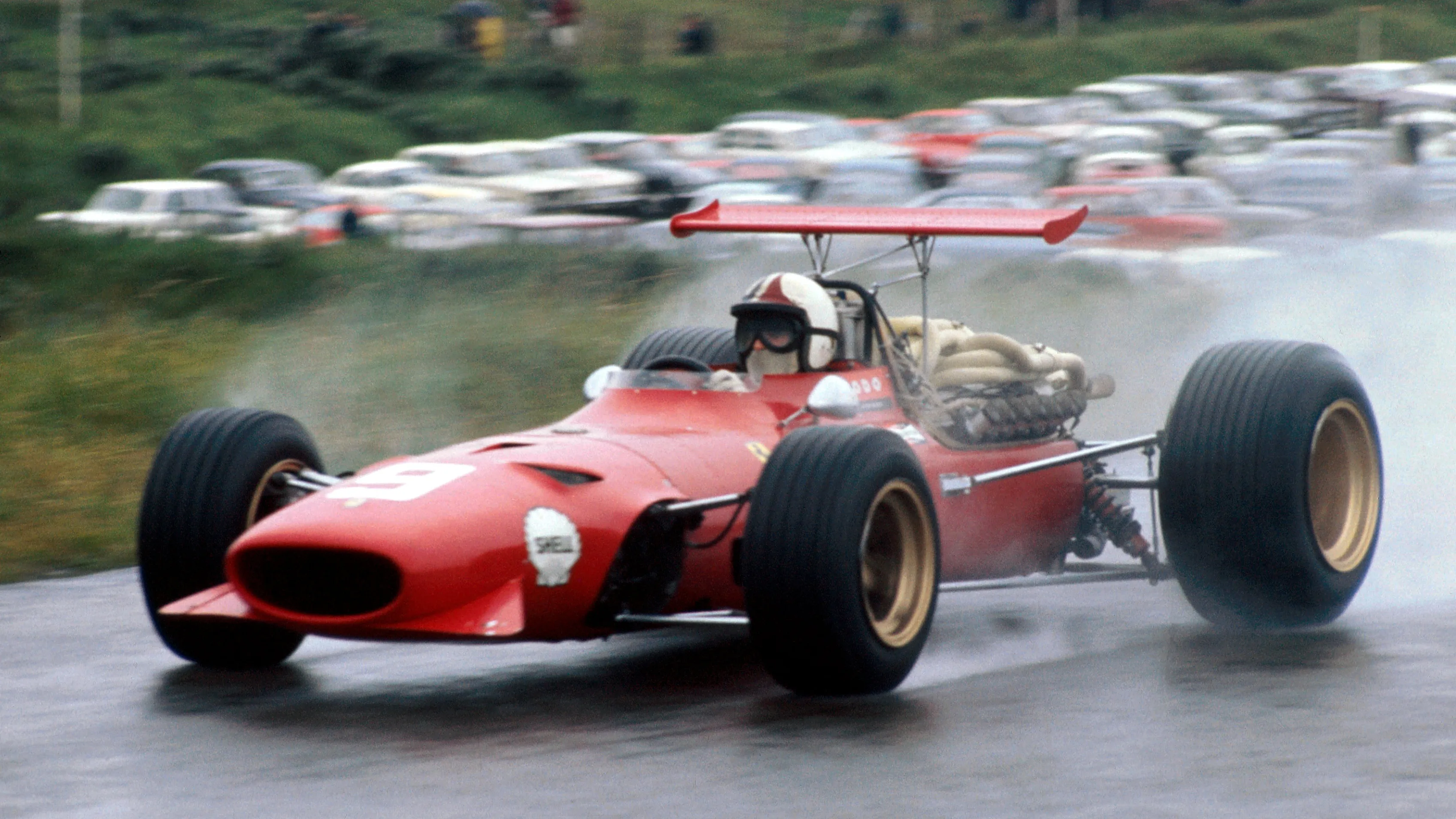 Chris Amon(NZL) Ferrari 312. Dutch Grand Prix, Zandvoort, Holland, 23 June 1968. © Sutton Motorsport Images