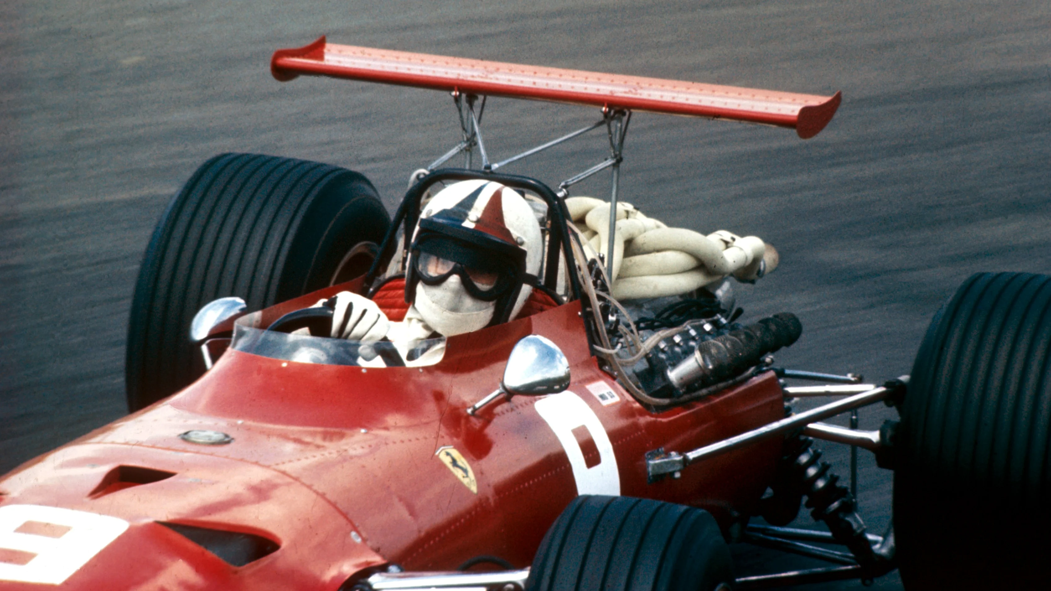 Chris Amon(NZL) Ferrari 312.\rDutch Grand Prix, Zandvoort, Holland, 23 June 1968.\rBEST IMAGE\r\r\r