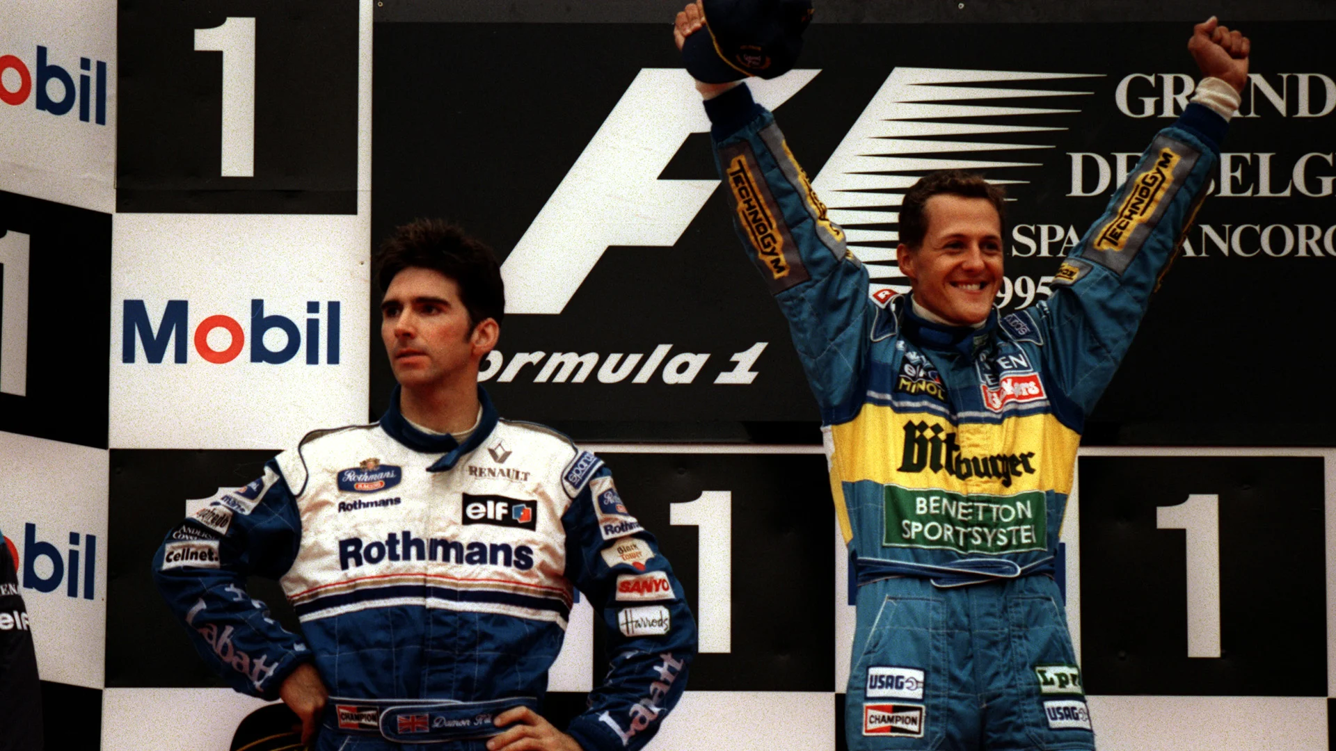 Schumacher was already a two-time World Champion by the time of his frightening crash in 1999. Swipe for more images