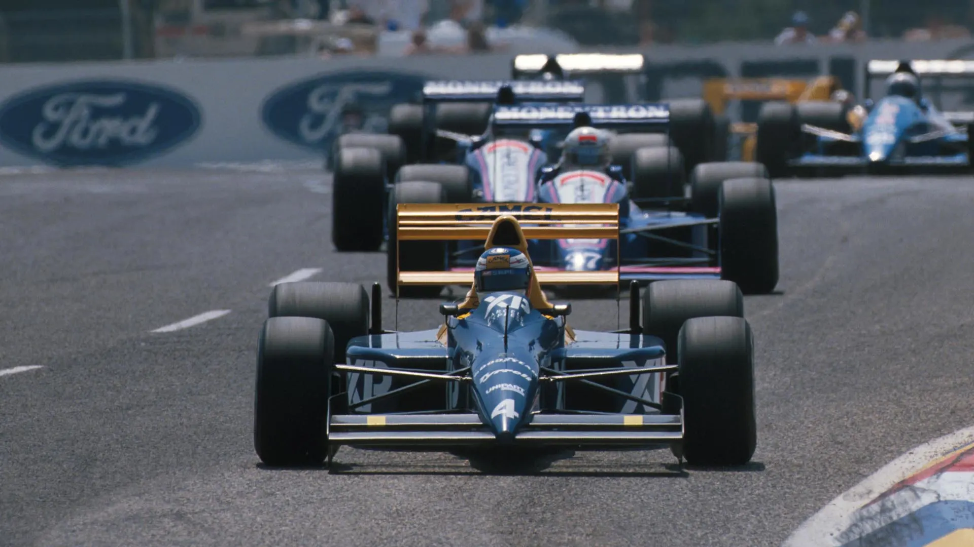 Jean Alesi (FRA) Tyrrell 018  French Grand Prix, Paul Ricard, 9 July 1989