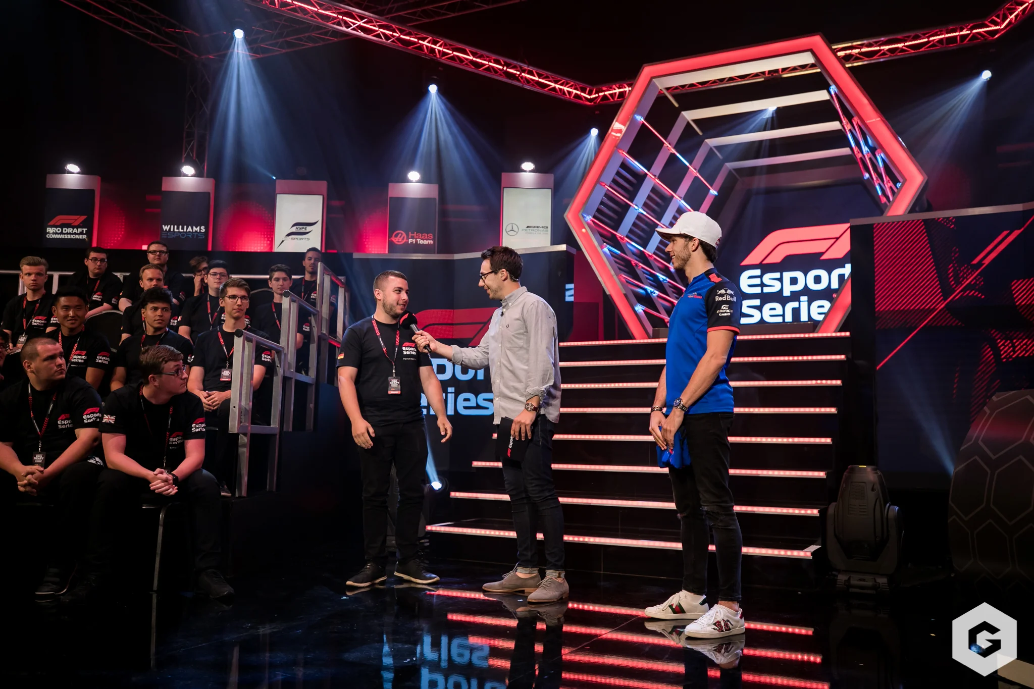F1 Esports 2018 Draft - Gfinity Arena - 1205 - Joe Brady Photography