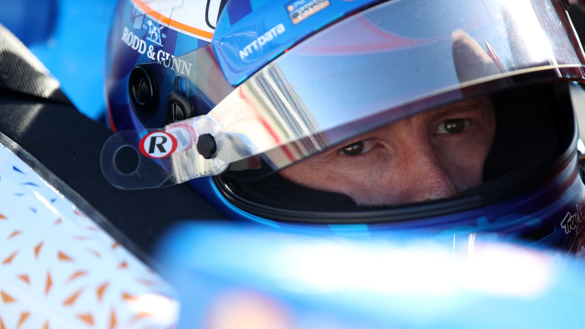 MONTEREY, CALIFORNIA - SEPTEMBER 19: Scott Dixon #9 of New Zealand and PNC Bank Chip Ganassi Racing