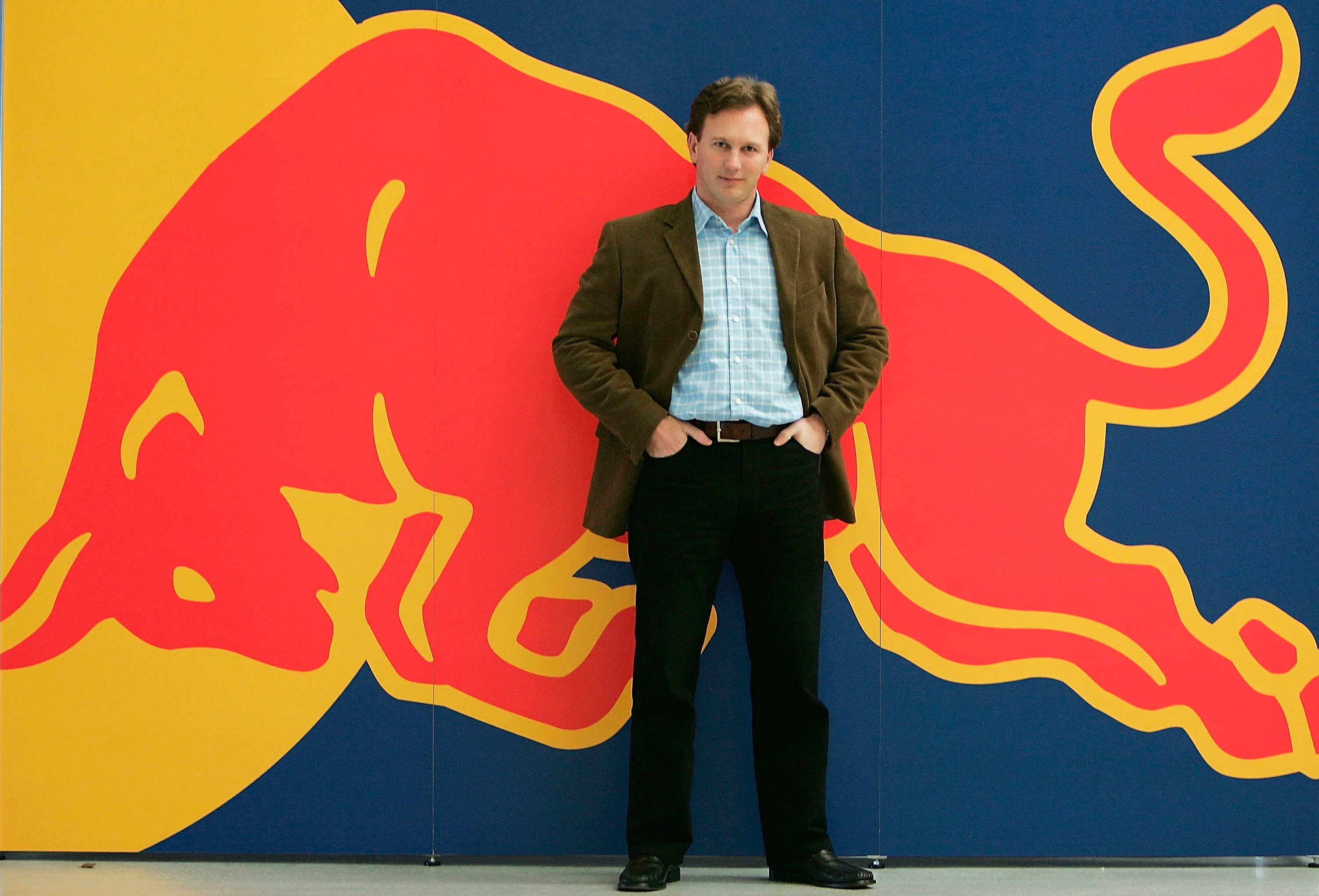 MILTON KEYNES, ENGLAND - JANUARY 12:  The new managing director of Red Bull Racing, Christian