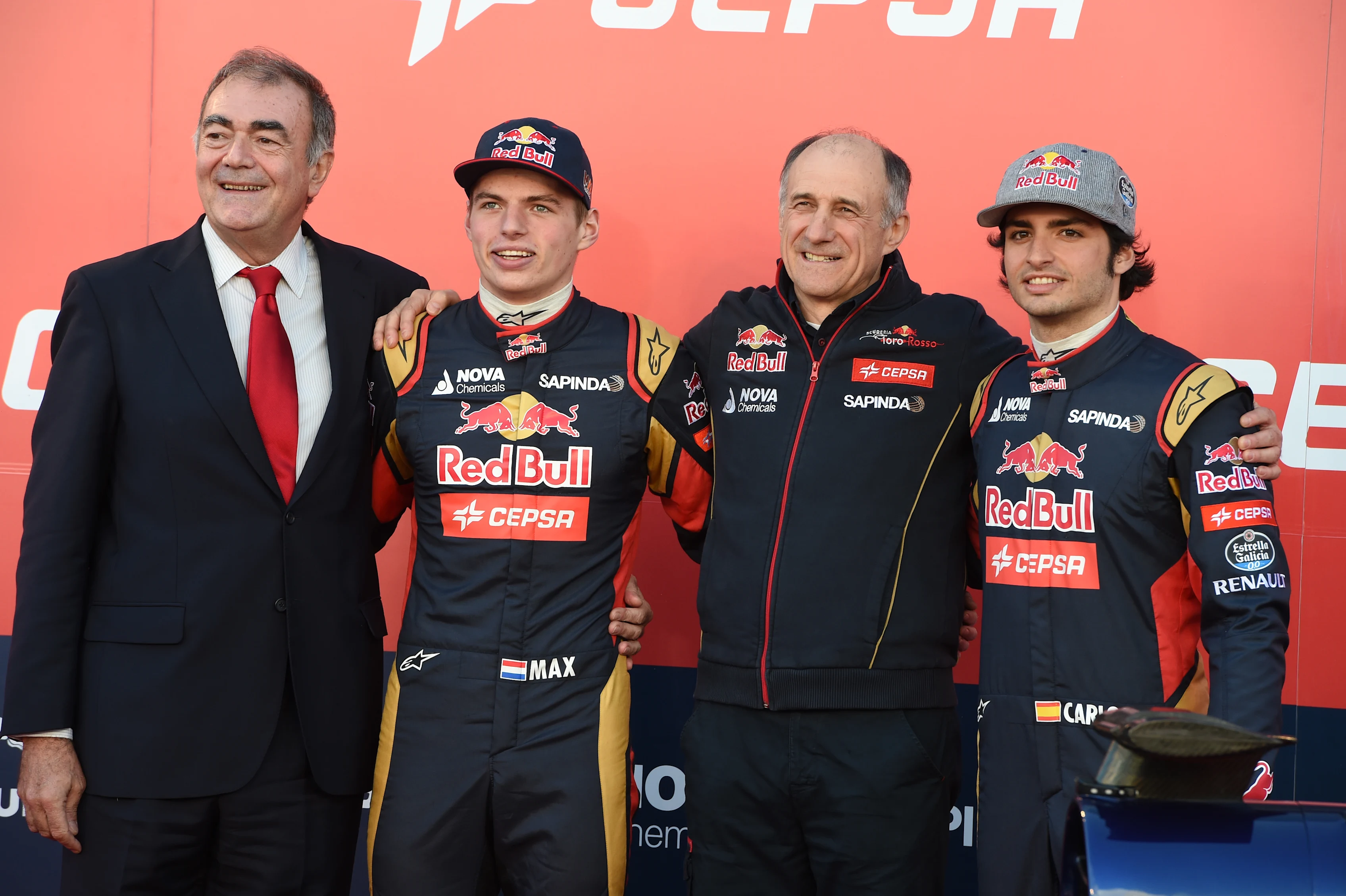 at Scuderia Toro Rosso STR10 Launch, Jerez, Spain, 31 January 2015.