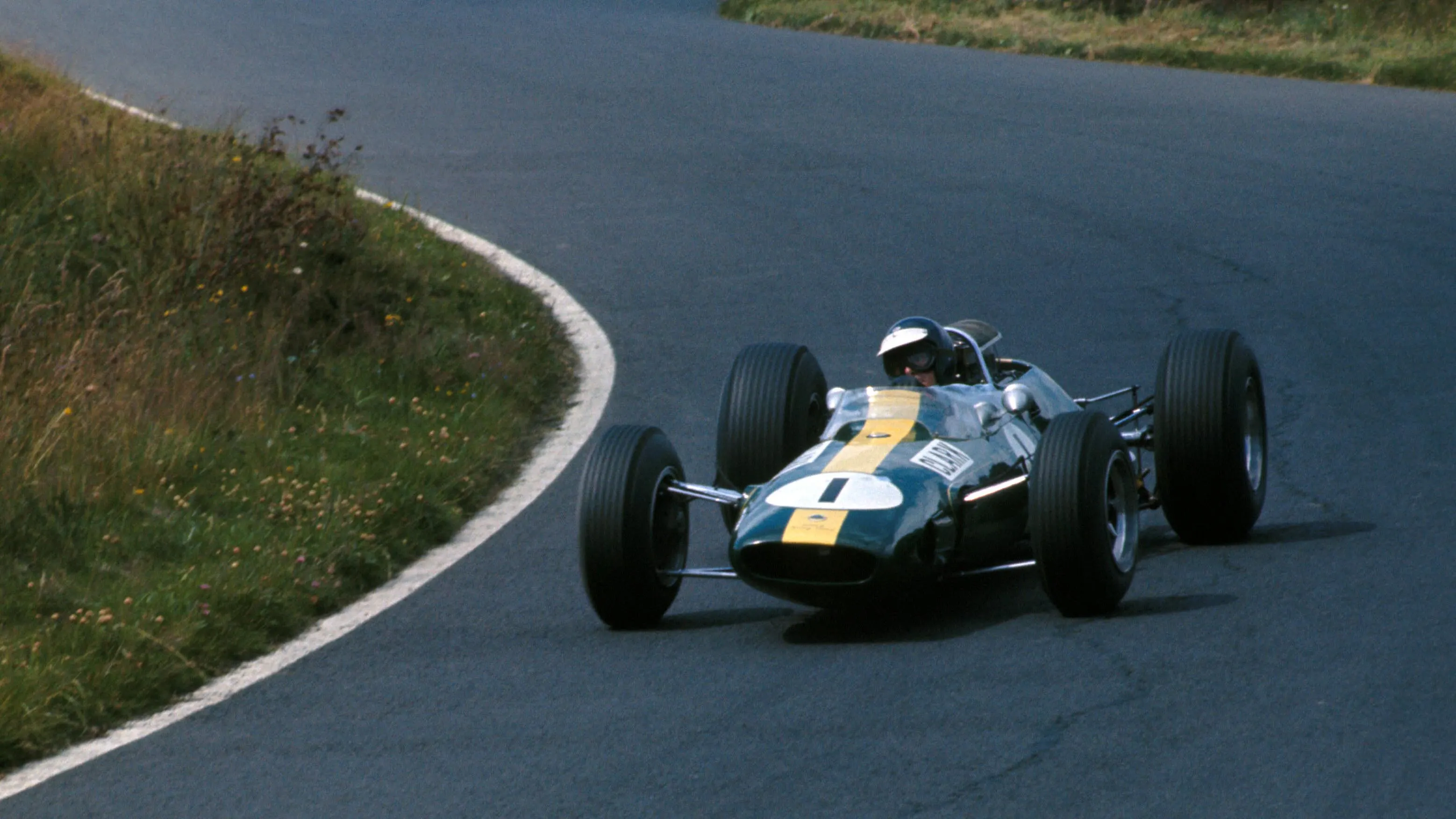 German GP, Nurburgring 1 Aug  1965 Winner, Jim Clark Lotus 33