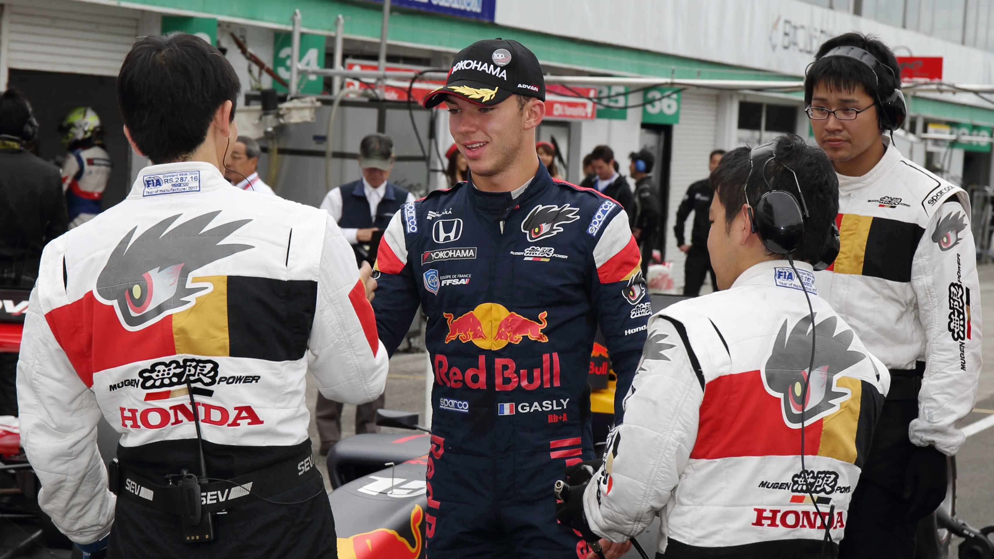 2017 Japanese Super Formula.
Sugo, Japan. 23rd - 24th September 2017. Rd 6.
2nd position Pierre