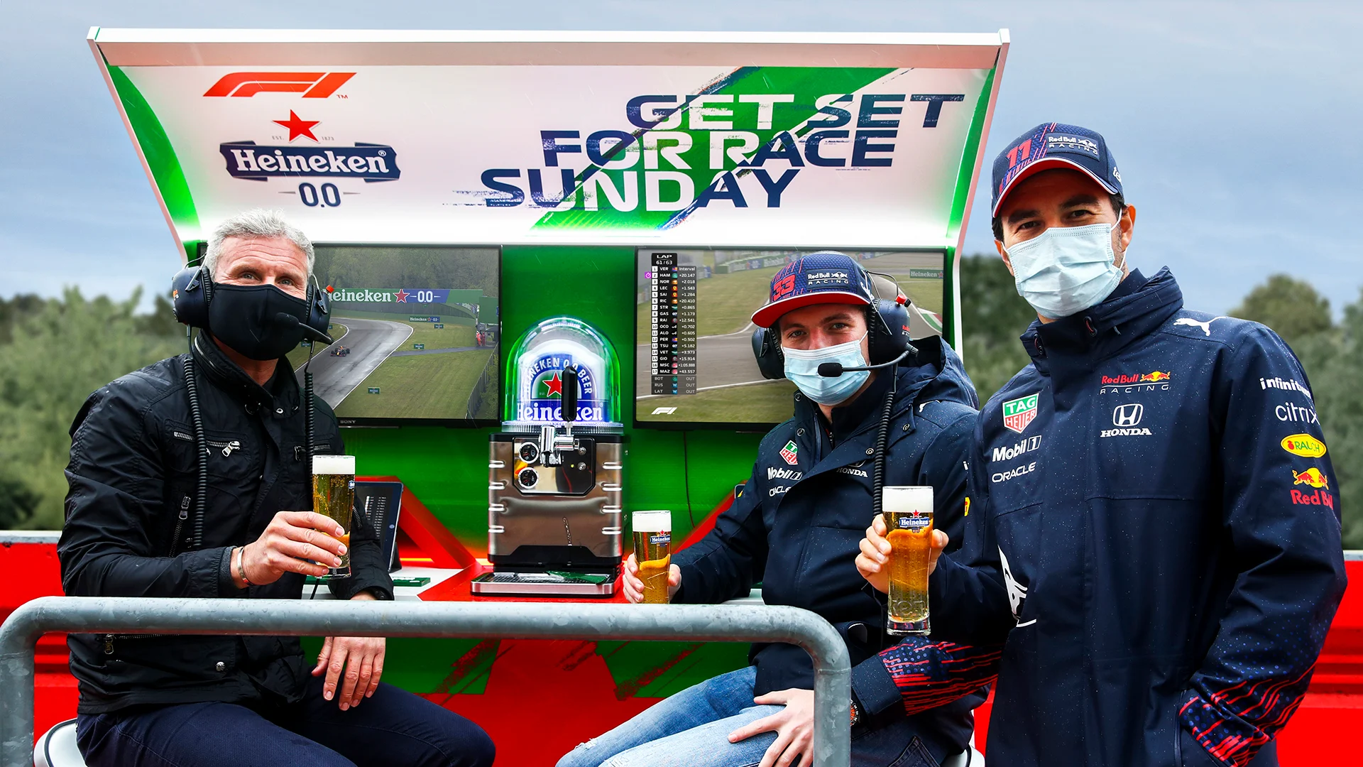 IMOLA, ITALY - APRIL 15: <<enter caption here>> during previews ahead of the F1 Grand Prix of