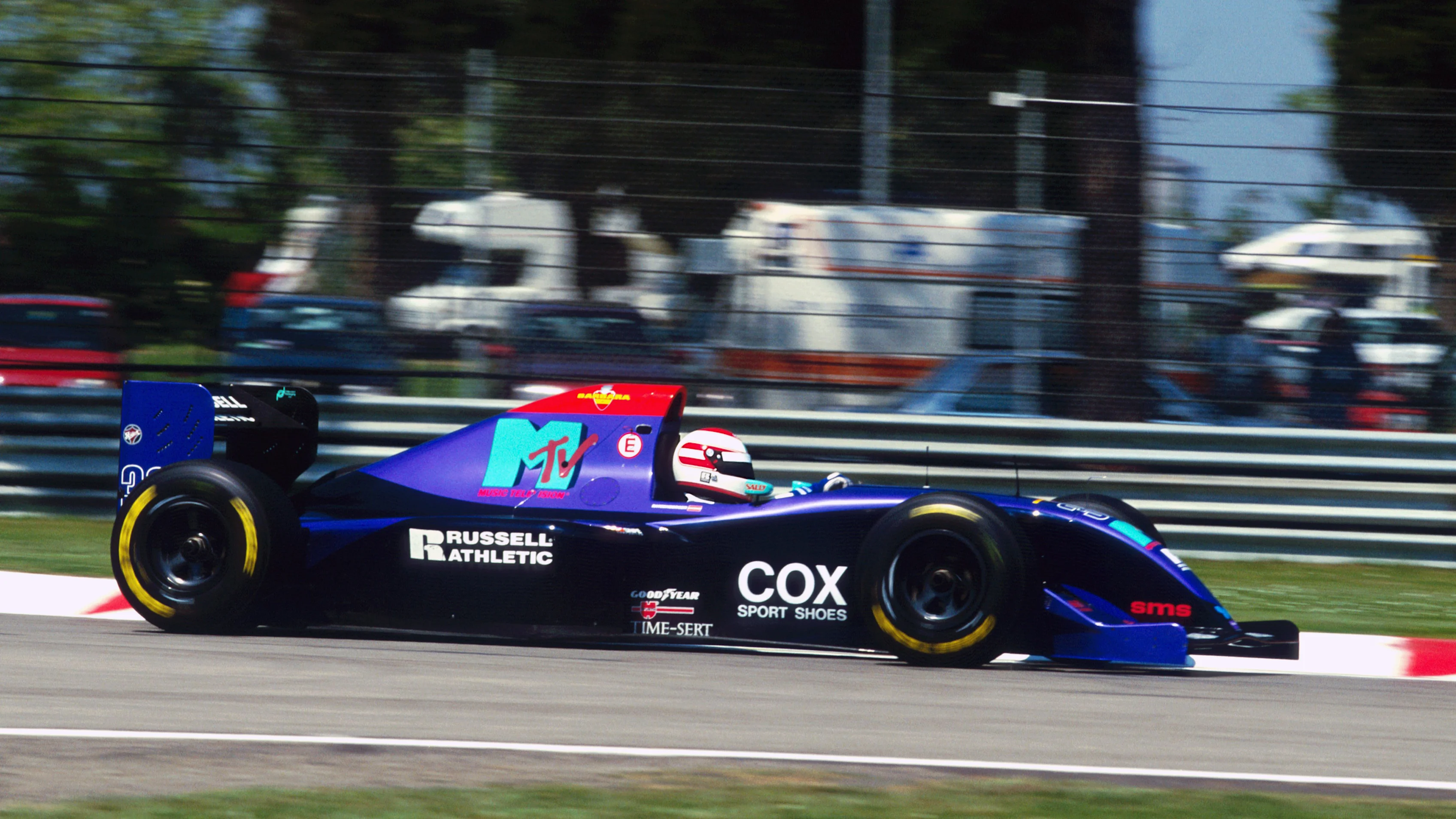 Roland Ratzenberger (AUT) Simtek S941 was tragically killed in a crash during the Saturday