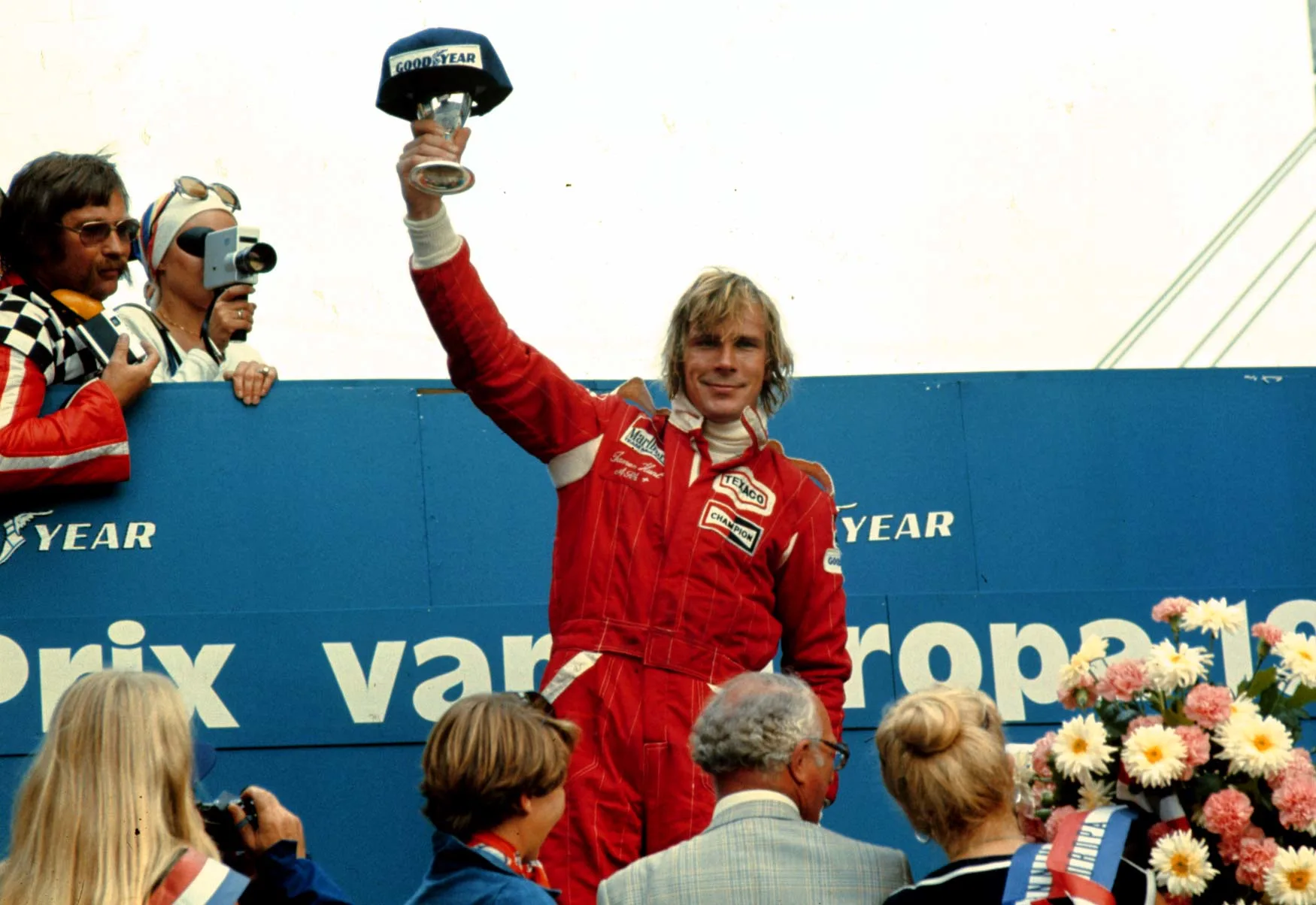 1976 Dutch Grand Prix.
Zandvoort, Holland.
27-29 August 1976.
James Hunt (McLaren Ford) 1st