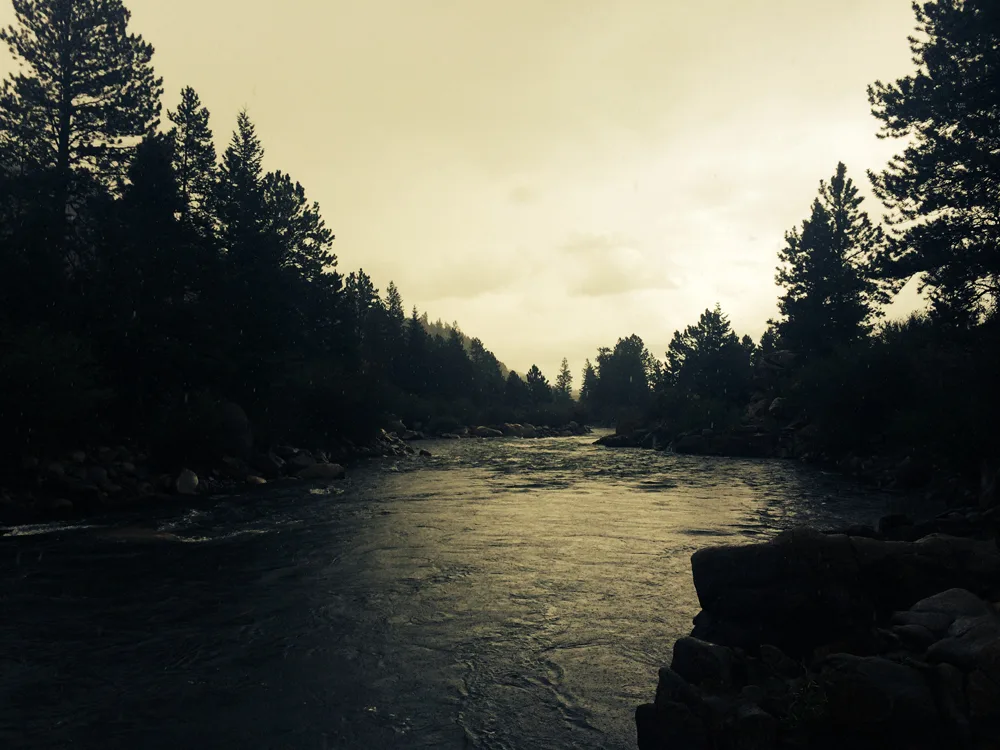 Mercedes' Lewis Hamilton took this photo for the Zoom charity auction. He says: “Let life flow like a river, follow the path it takes you down. Take it as it comes and whilst you learn along the way, may you help guide the flow in the direction of your dreams.”