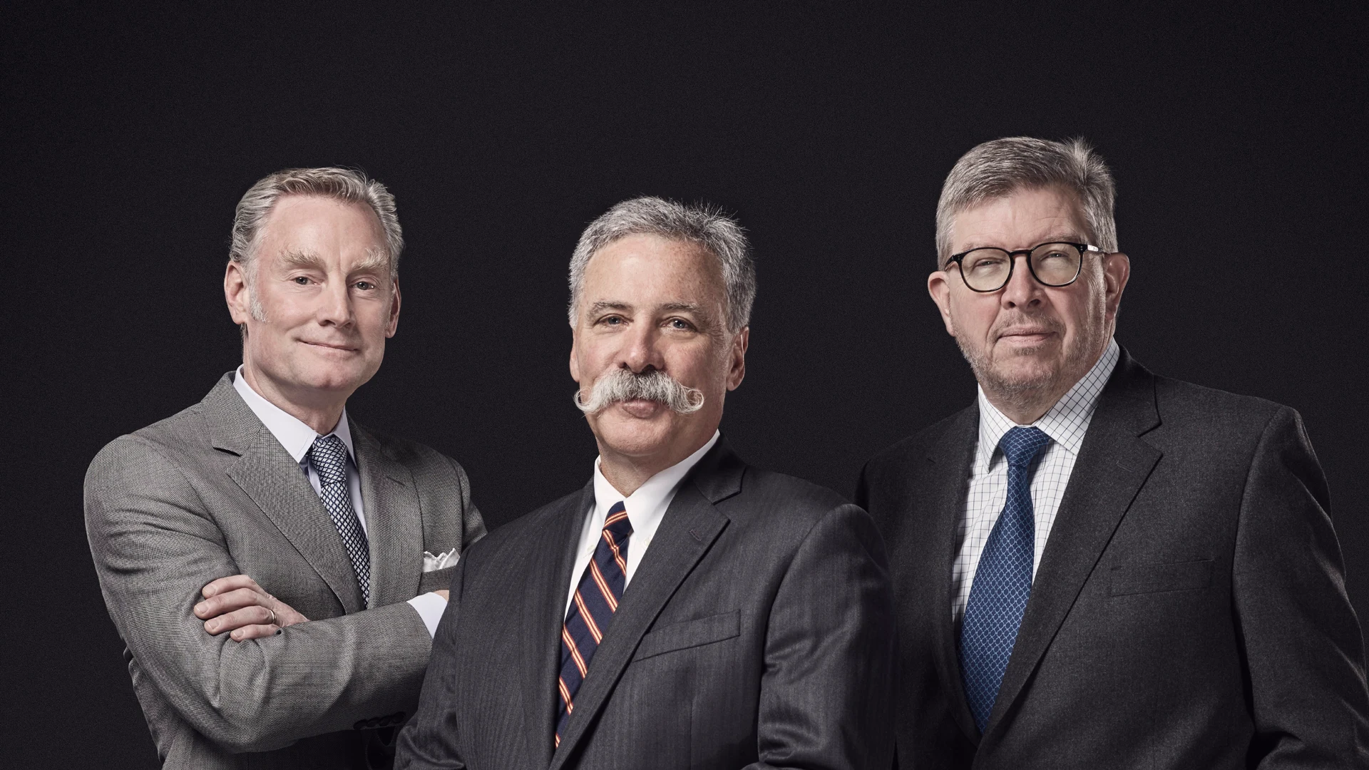 (L to R) Sean Bratches, Managing Director, Commercial Operations, Formula 1; Chase Carey, Chairman