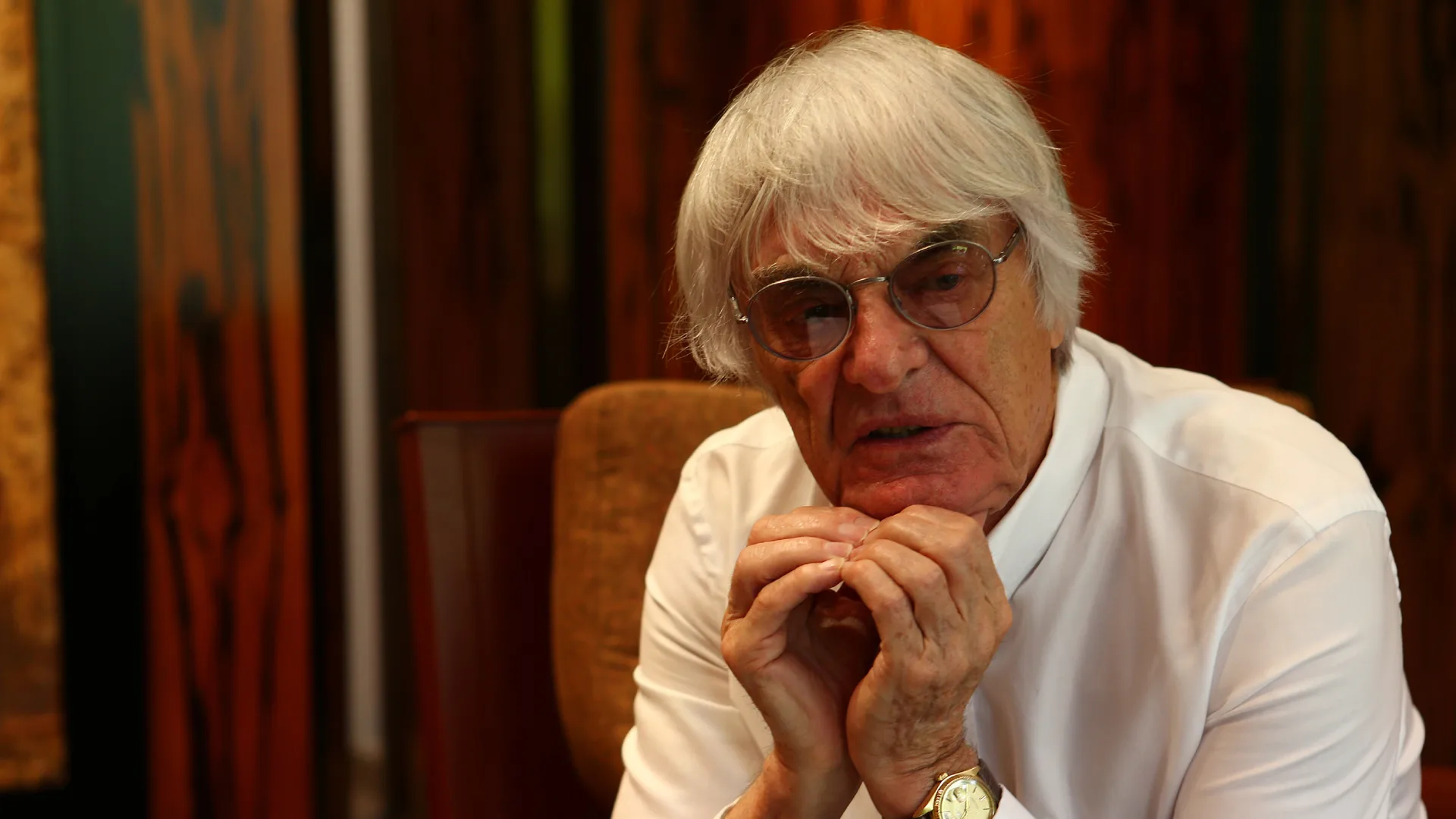 Formula One group CEO Bernie Ecclestone, London, October 2015
