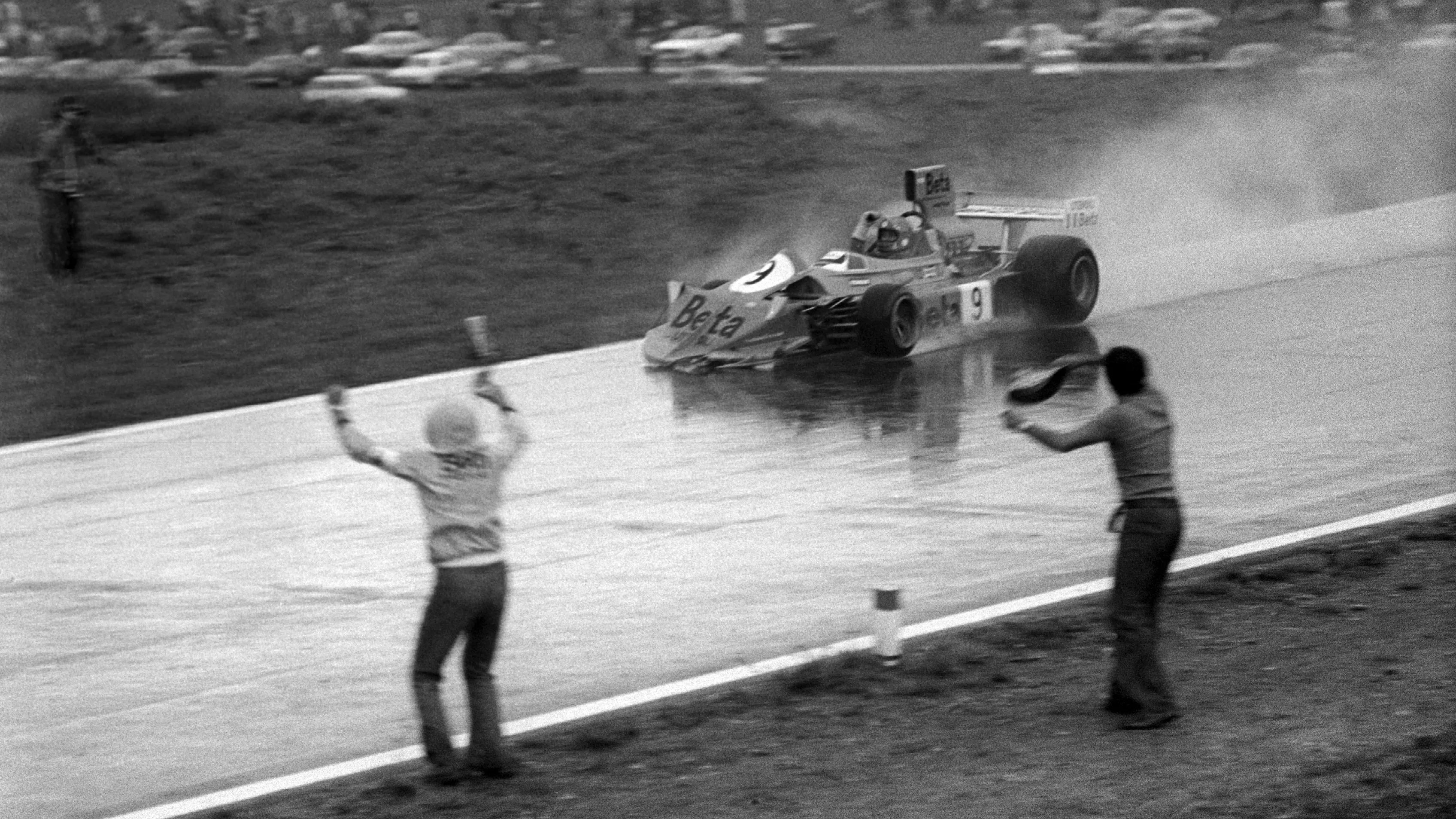 Vittorio Brambilla (ITA) March 751 took his and the works March team's first victory in a