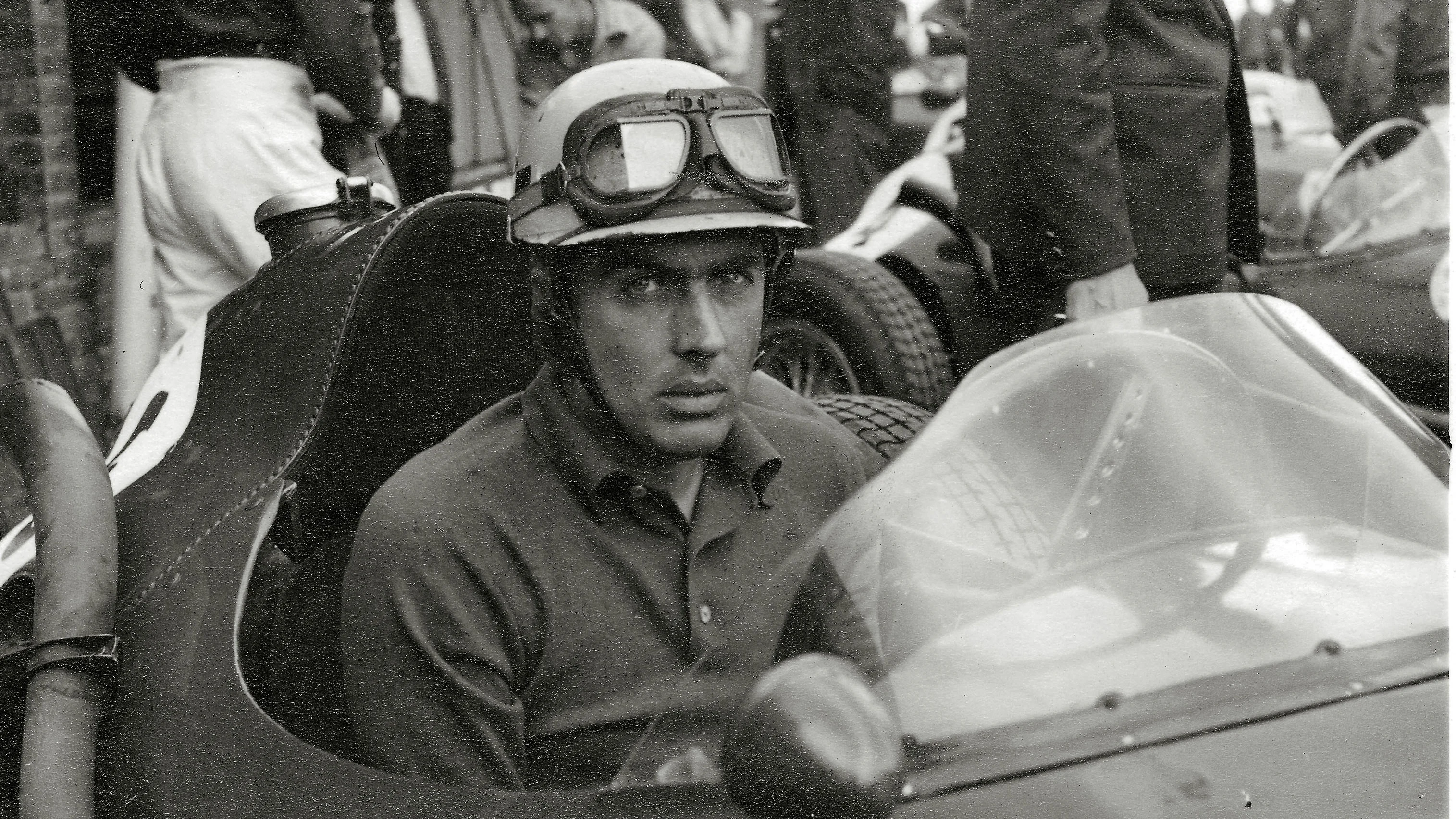 Luigi Musso (Ferrari). Ref-2017. World Copyright - LAT Photographic