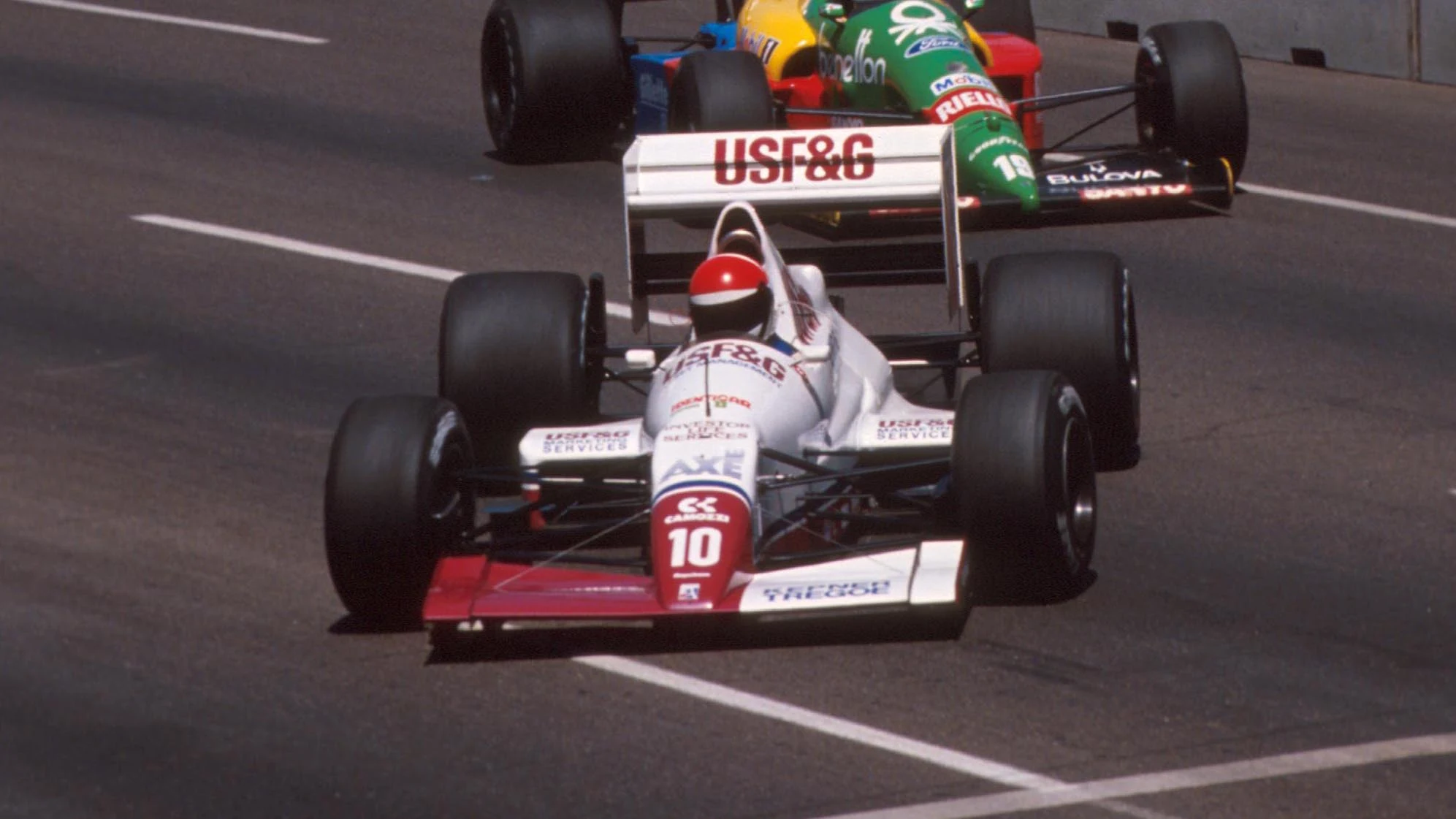 Eddie Cheever(USA) Arrows A11, 3rd place. United States GP, Phoenix, 4th June 1989