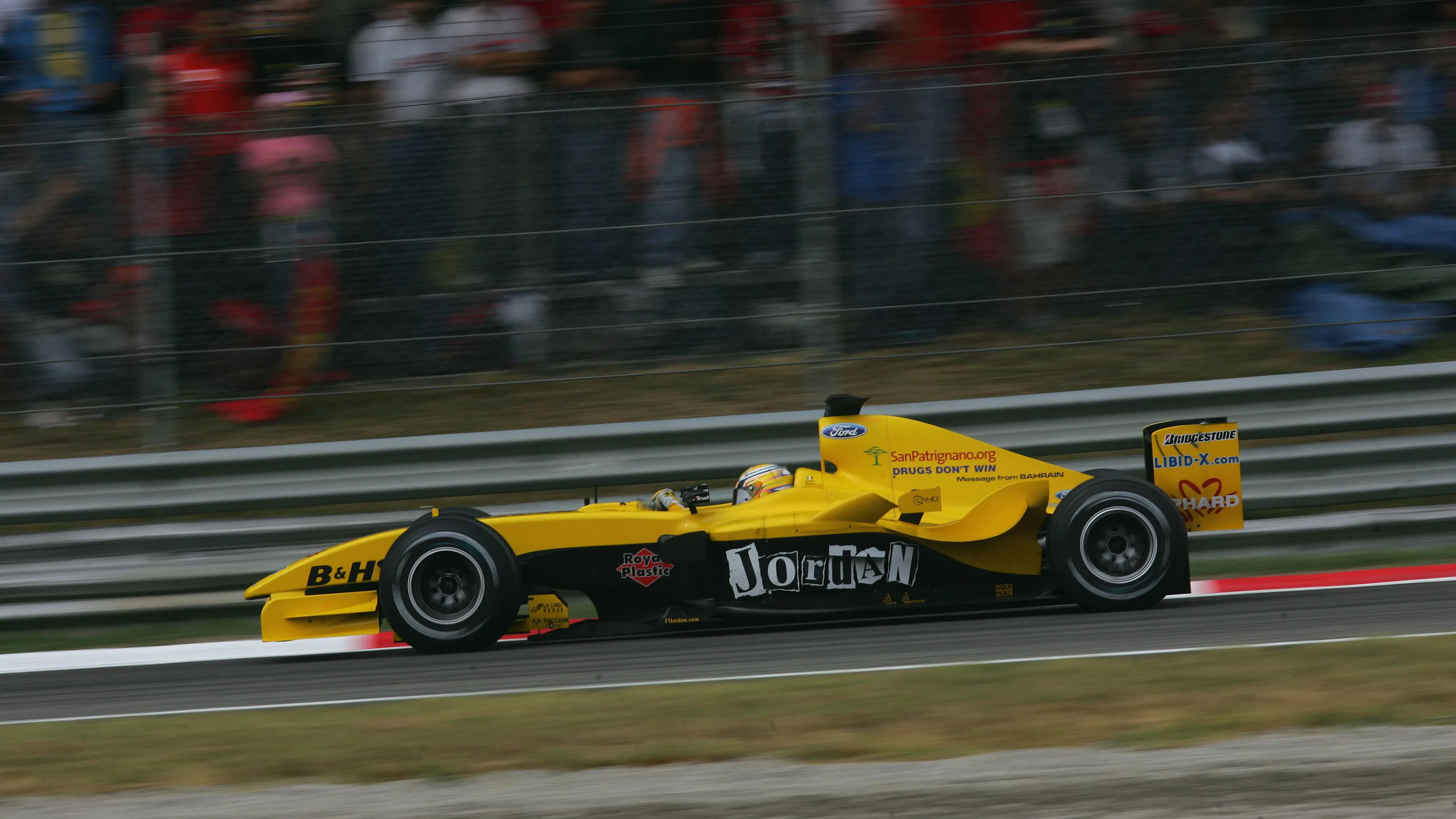 Giorgio Pantano (ITA) Jordan Ford EJ14  Formula One World Championship, Rd15, Italian Grand Prix,