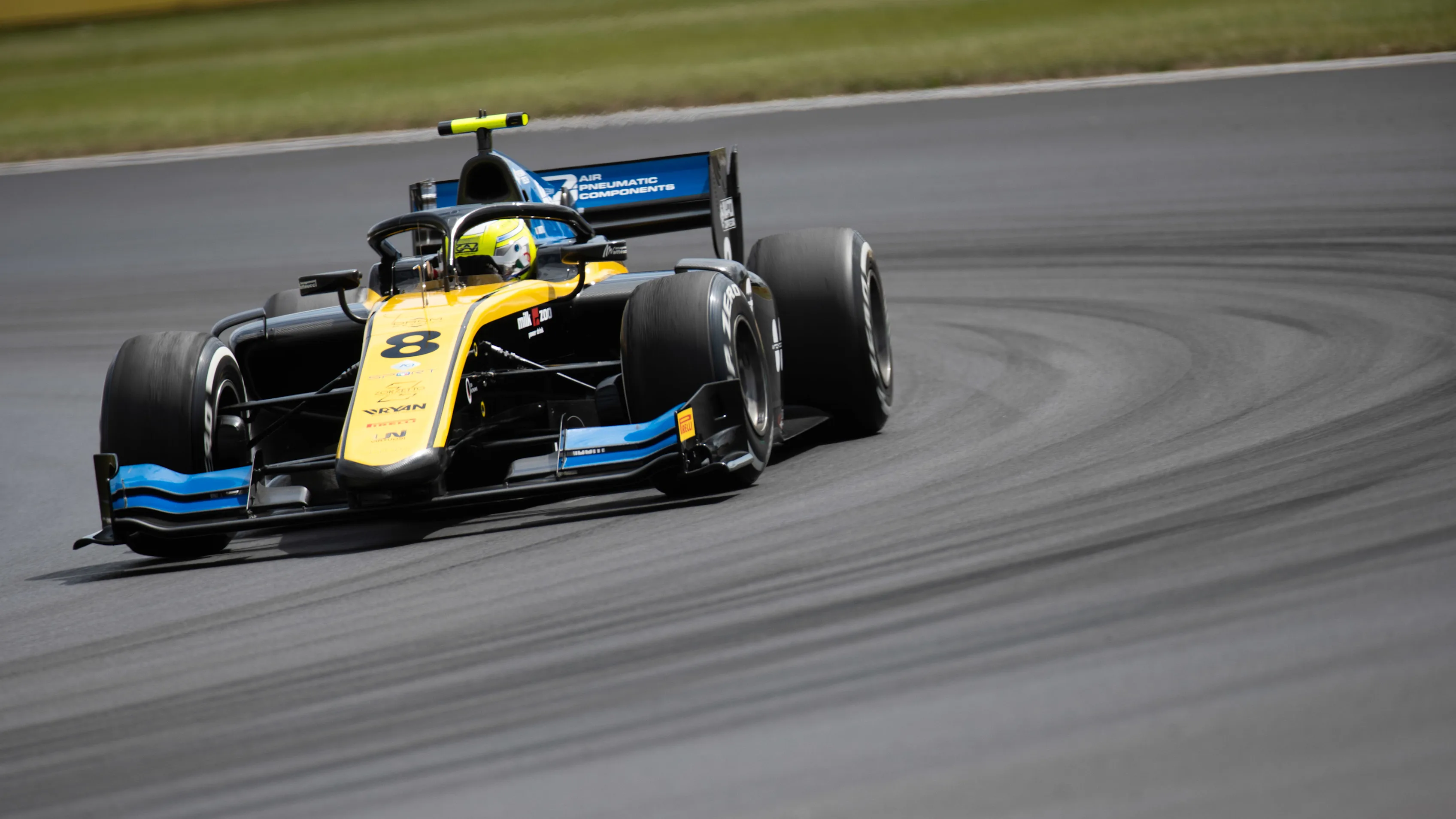 RED BULL RING, AUSTRIA - JULY 12: Luca Ghiotto (ITA, UNI VIRTUOSI) during the Spielberg at Red Bull