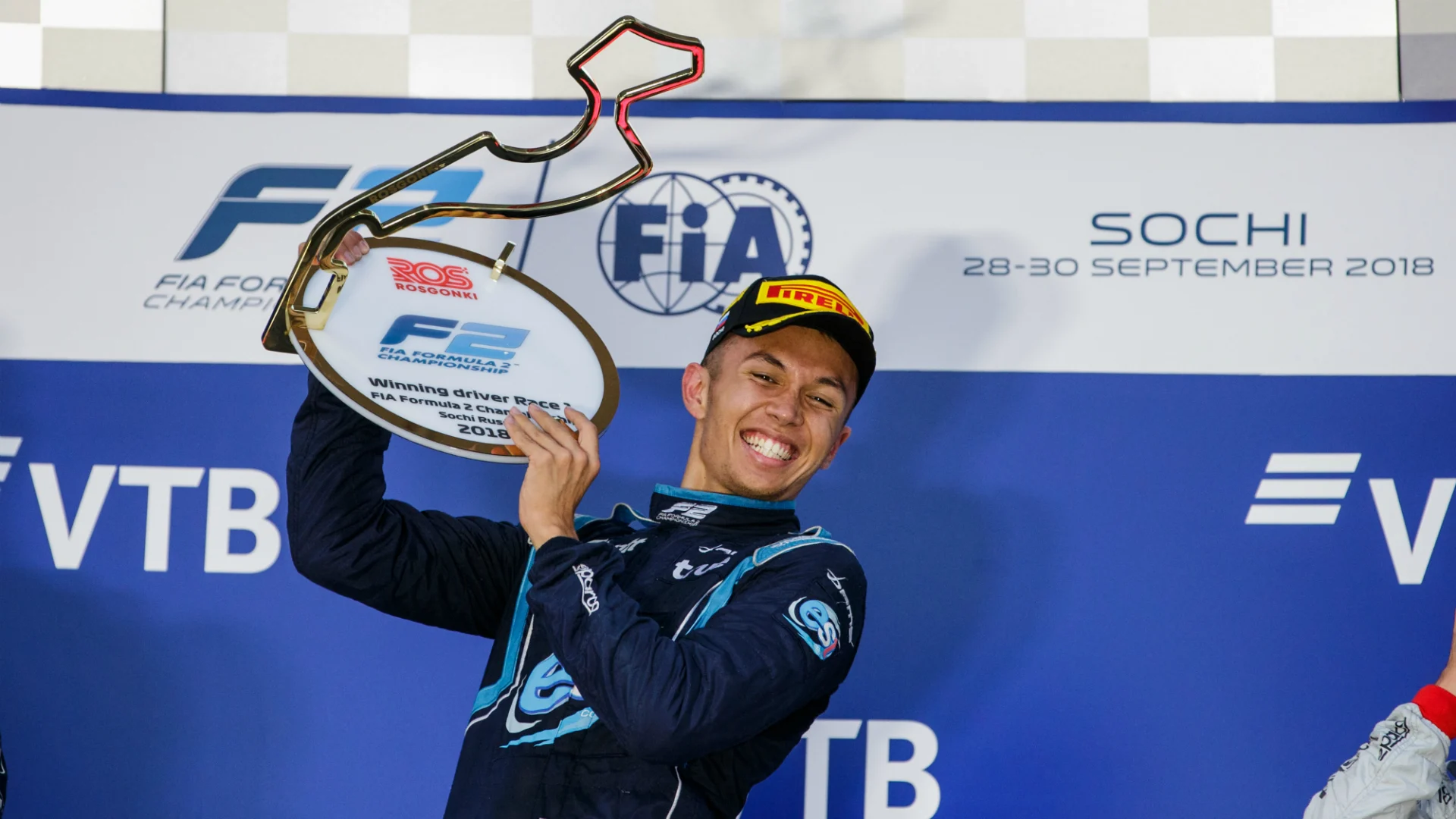 Alexander Albon Russia