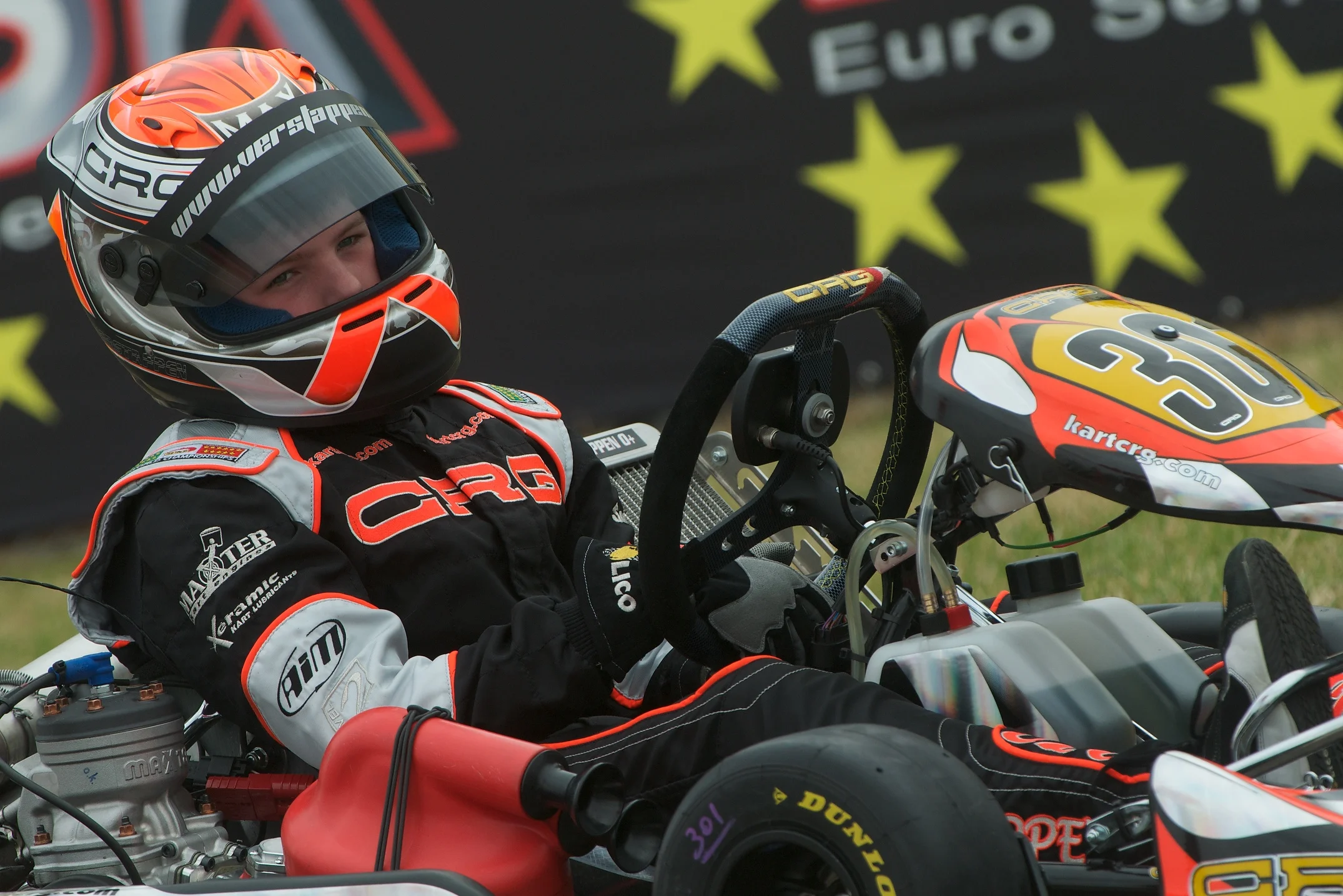 Max Verstappen (NED) CRG won on his KF3 debut.

WSK Euro Series KF3, La Conca, Italy, 7 March
