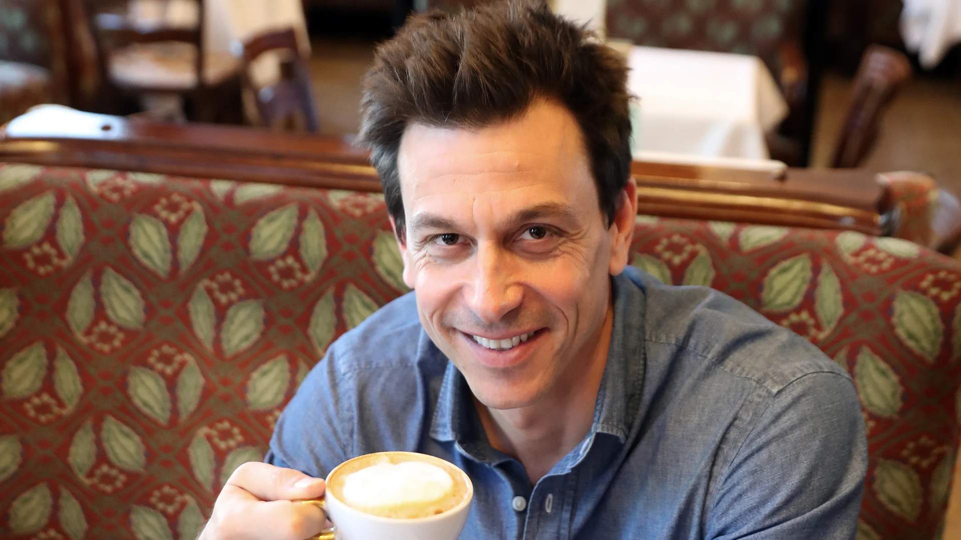 Toto Wolff, Head of Mercedes-Benz Motorsport, Cafe Landtmann, Vienna,