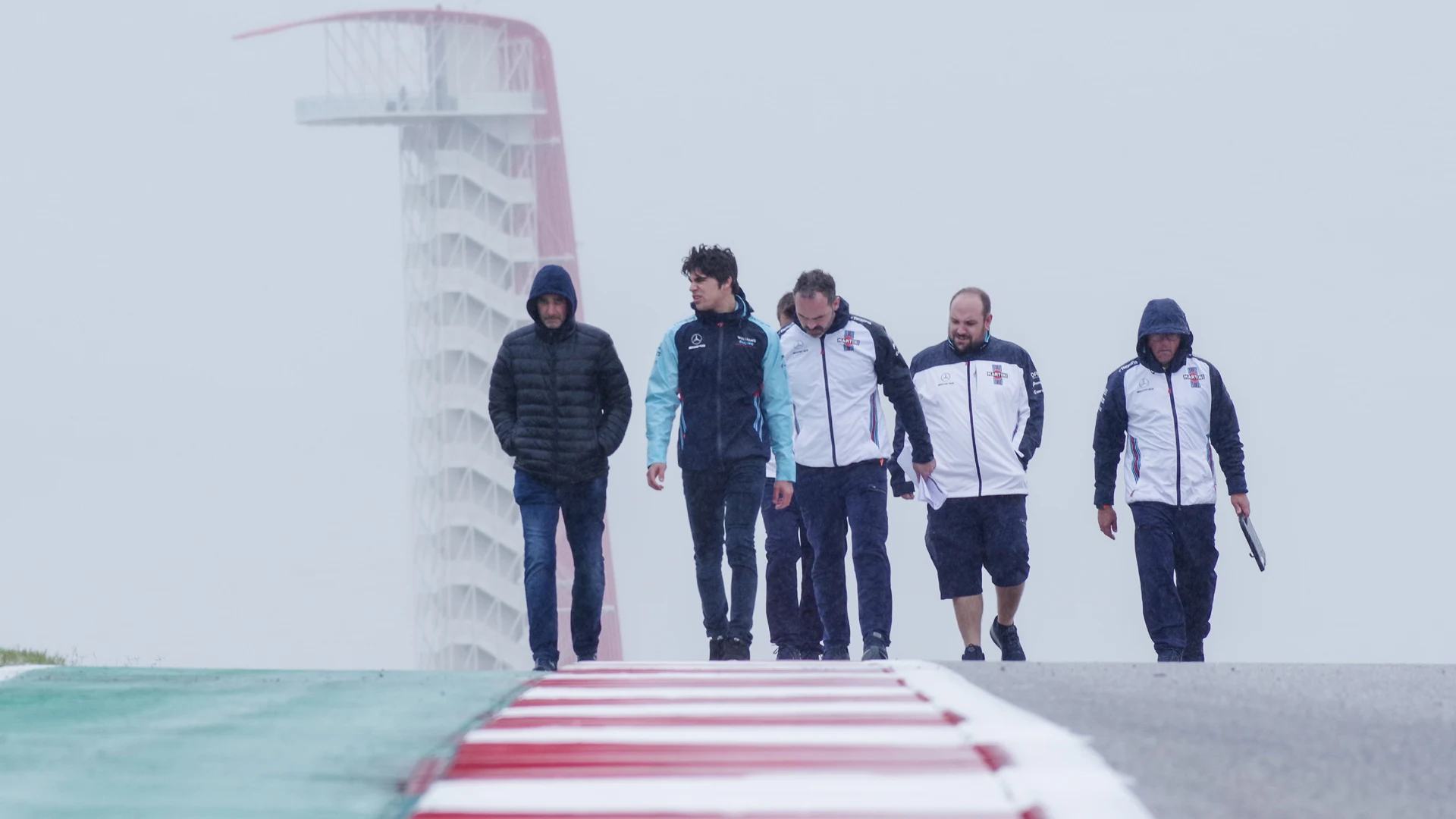 CIRCUIT OF THE AMERICAS, UNITED STATES OF AMERICA - OCTOBER 18: Lance Stroll, Williams Racing walks the track during the United States GP at Circuit of the Americas on October 18, 2018 in Circuit of the Americas, United States of America. (Photo by Jerry Andre / Sutton Images)
