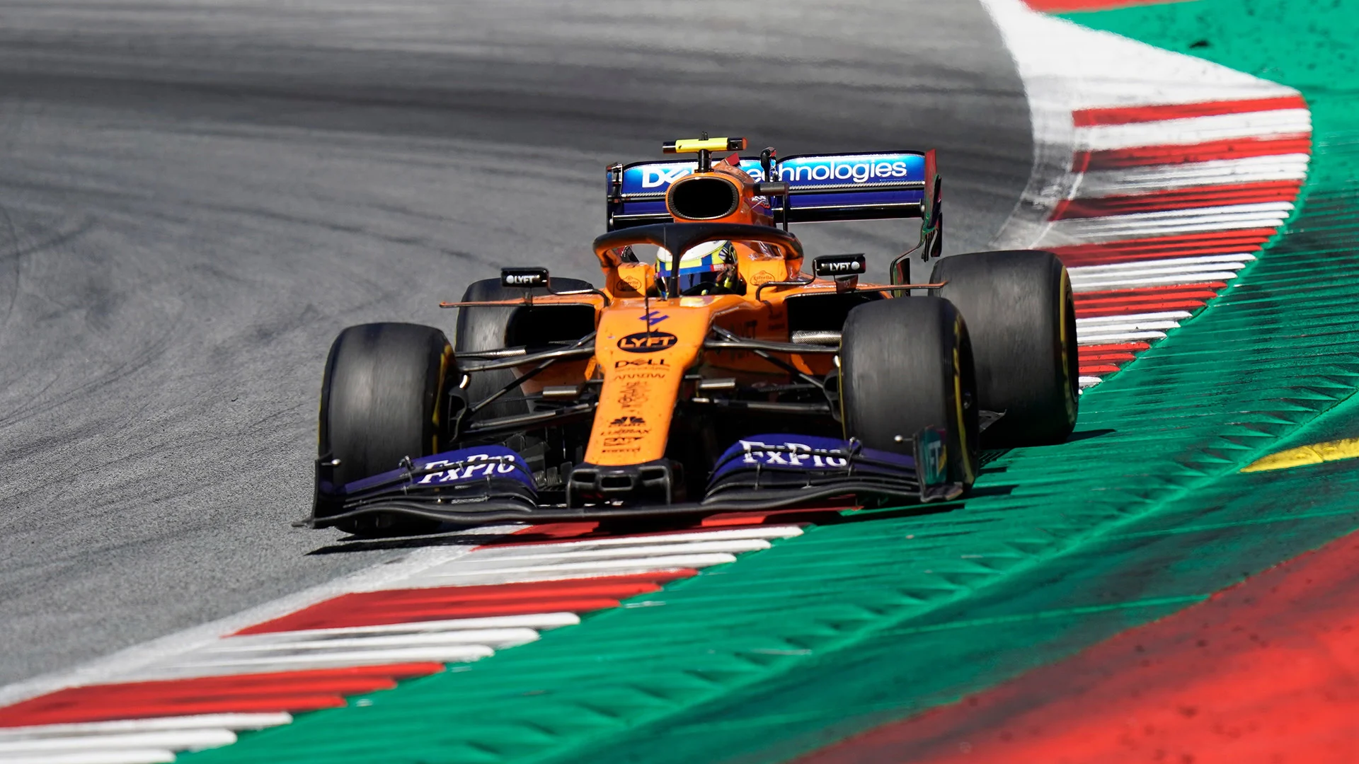 SPIELBERG, AUSTRIA - JUNE 30: Lando Norris of Great Britain and Mercedes and McLaren during the F1