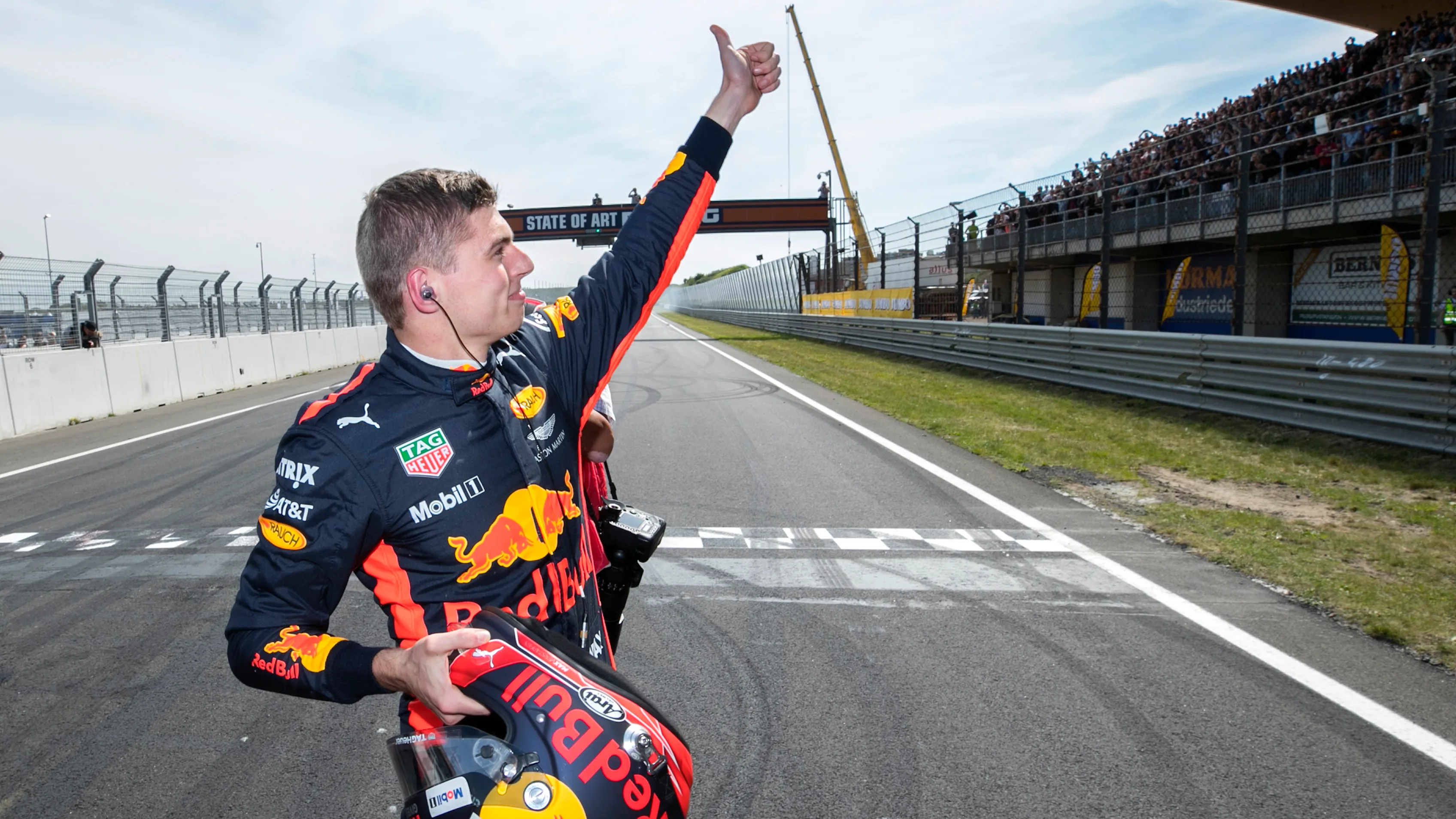 Max Verstappen attending the Family Racing Days in Zandvoort, The Netherlands on May 21, 2017 //