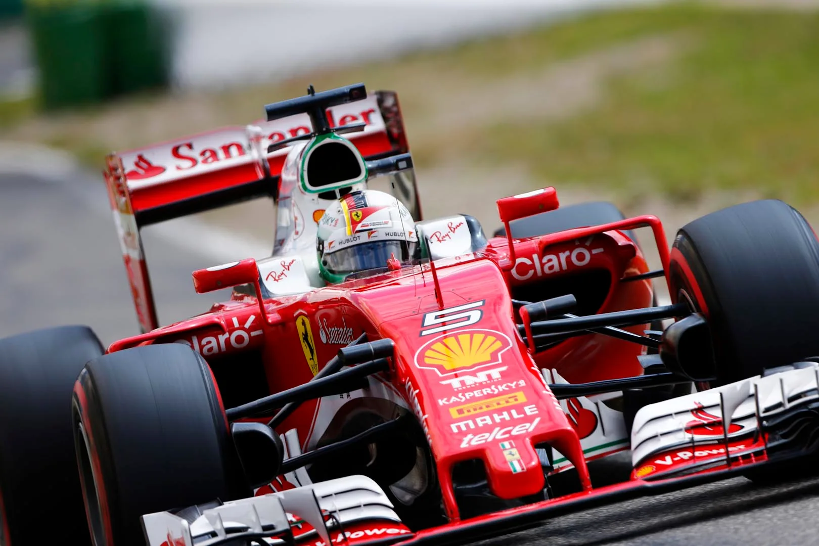 Hockenheim, Germany.
Saturday 30 July 2016.
Sebastian Vettel, Ferrari SF16-H. 
World Copyright:
