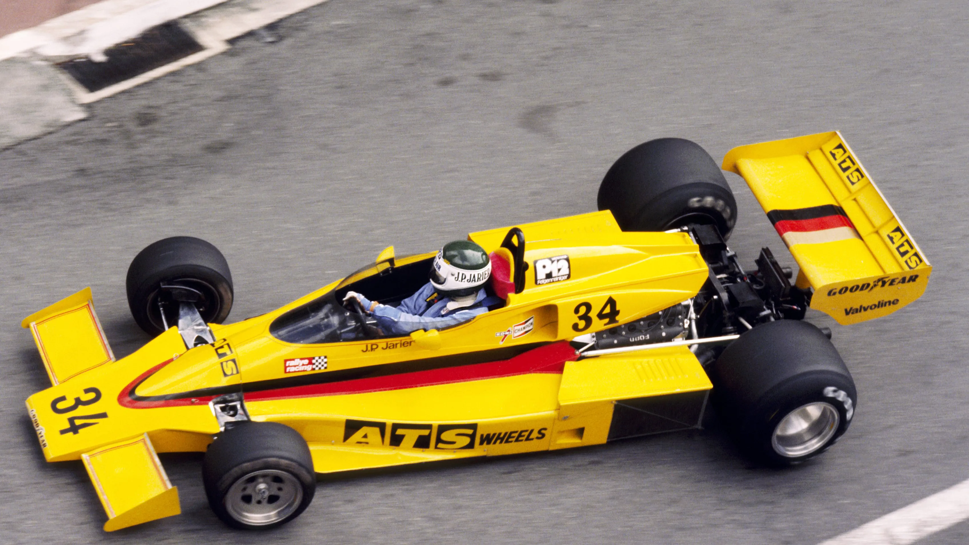 Jean-Pierre Jarier (FRA) ATS Penske PC4 finished the race in eleventh position.  
Monaco Grand Prix, Rd 6, Monte Carlo, 22 May 1977. ©Sutton Motorsport Images