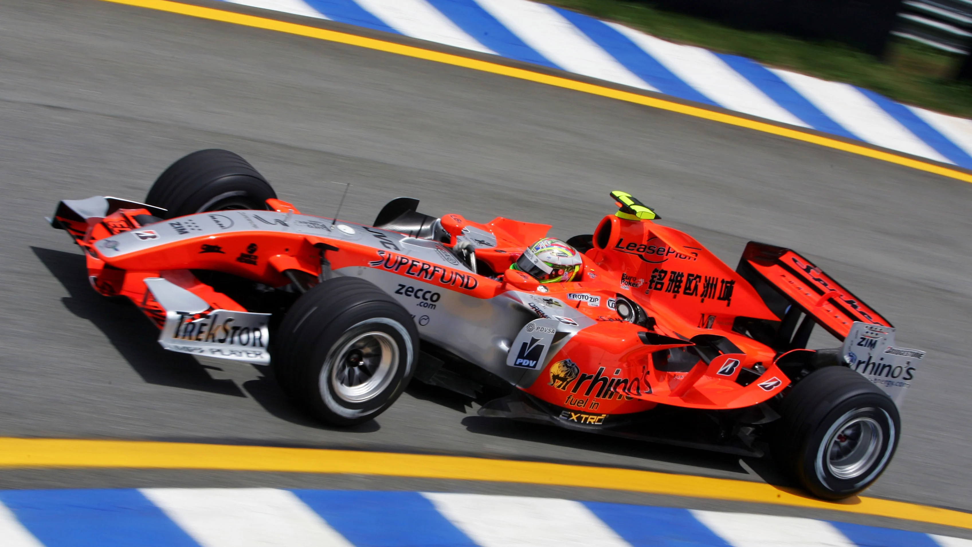 Ernesto Viso, Spyker MF1 Racing Third Driver, Formula One World Championship, Rd 18, Brazilian Grand Prix, Practice Day, Interlagos, Brazil, 20 October 2006. © Sutton Motorsport Images
