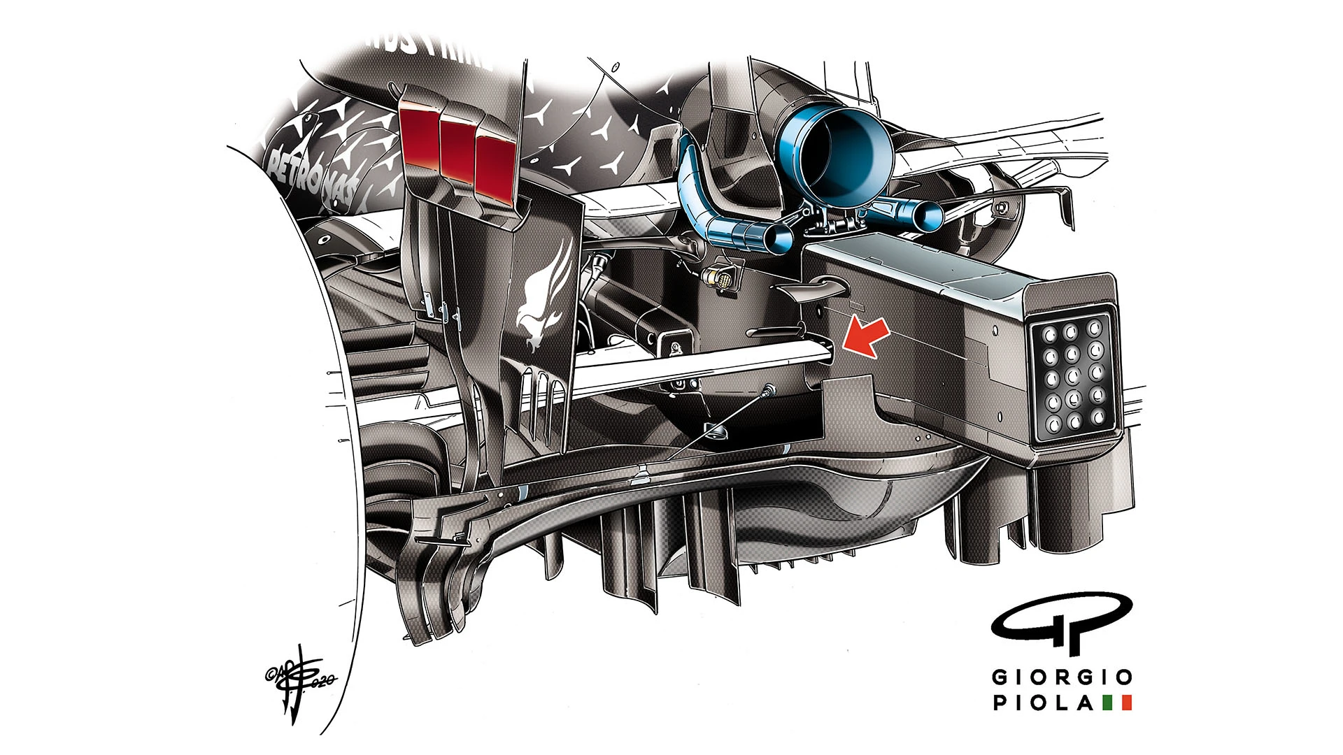 053-20 MERCEDES R SUSP