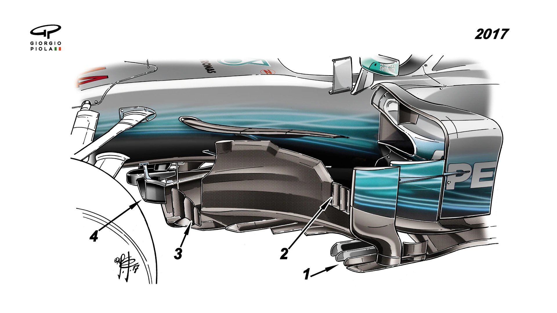 021-017MERCEDES  NEW BARGE BOARD