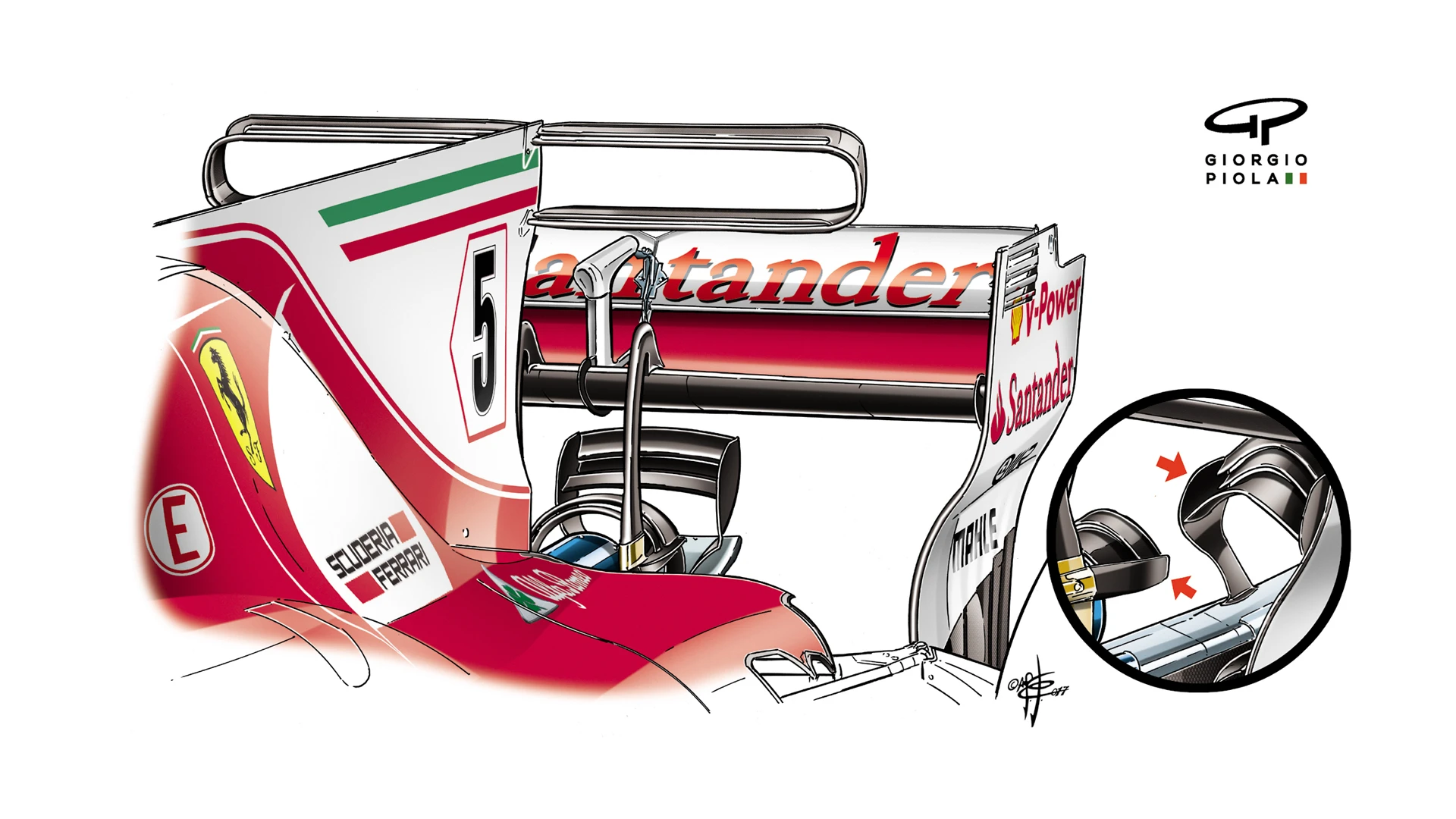 Ferrari SF70H - Monaco monkey