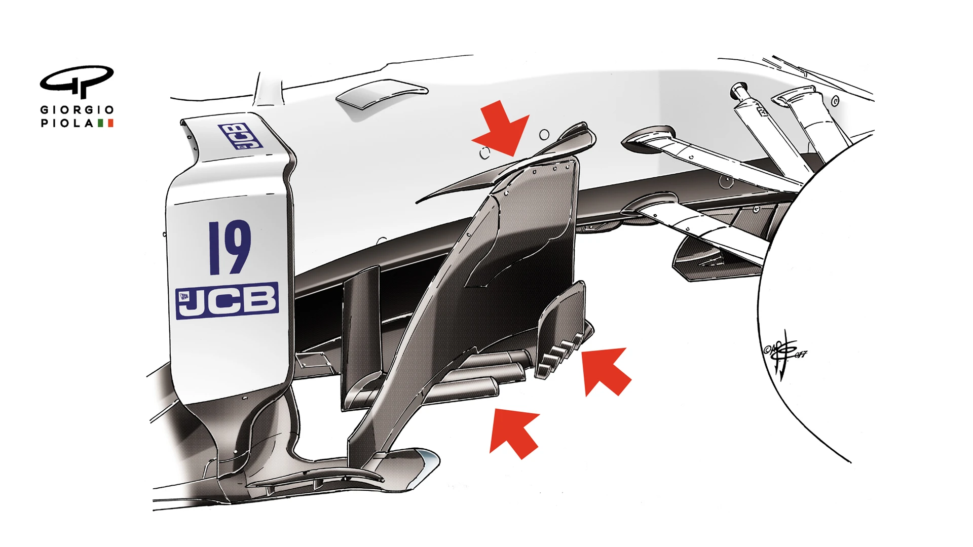 Williams FW40 - Austria barge