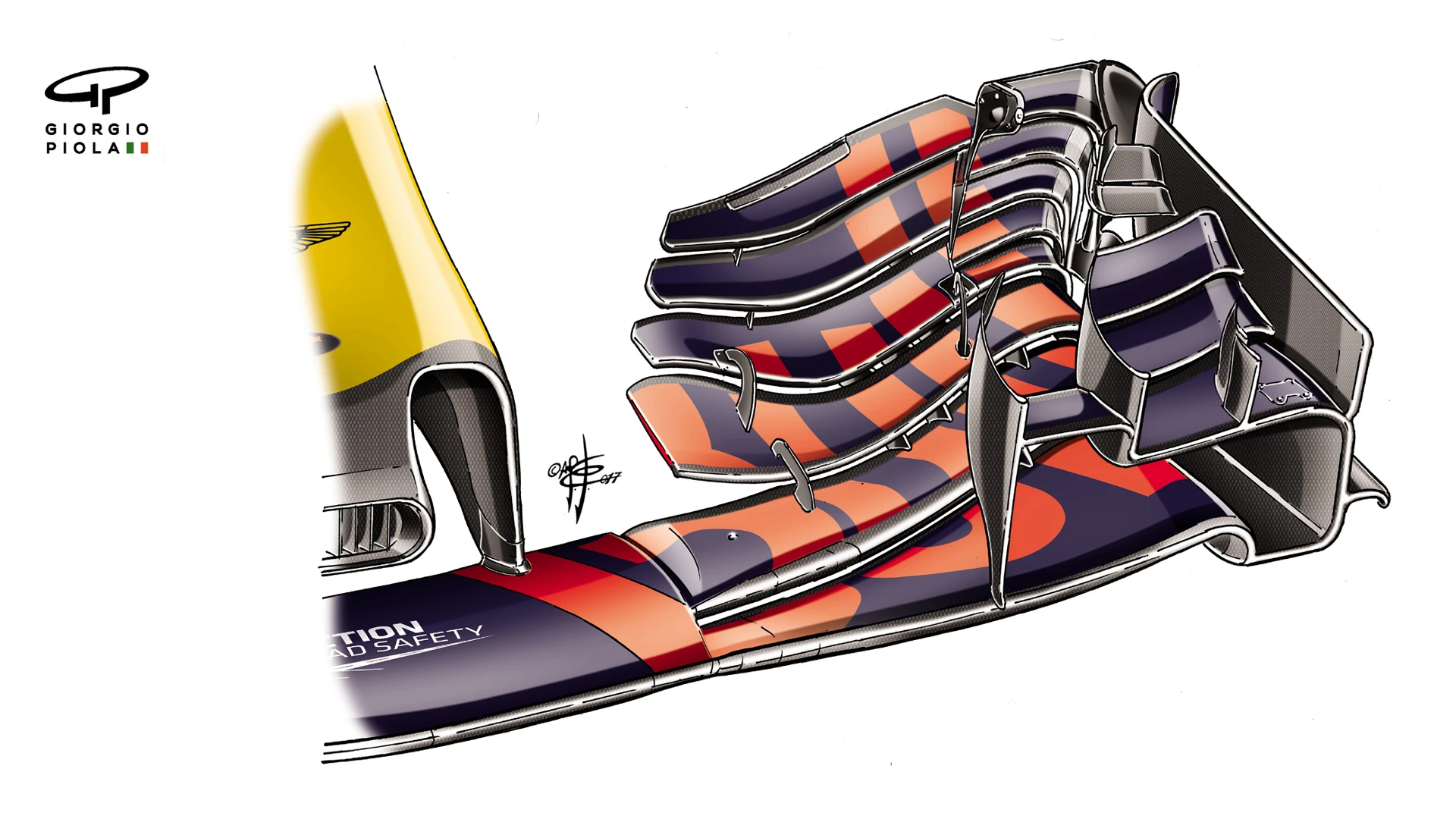 Red Bull RB13 - Silverstone front