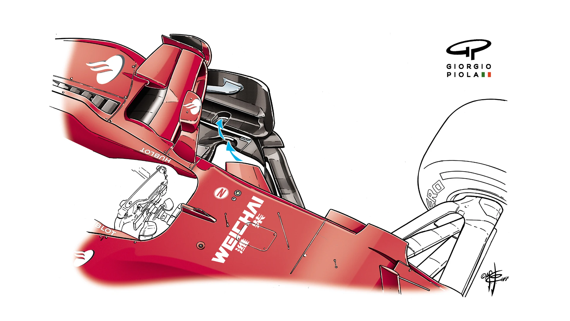 Ferrari SF70H - Singapore